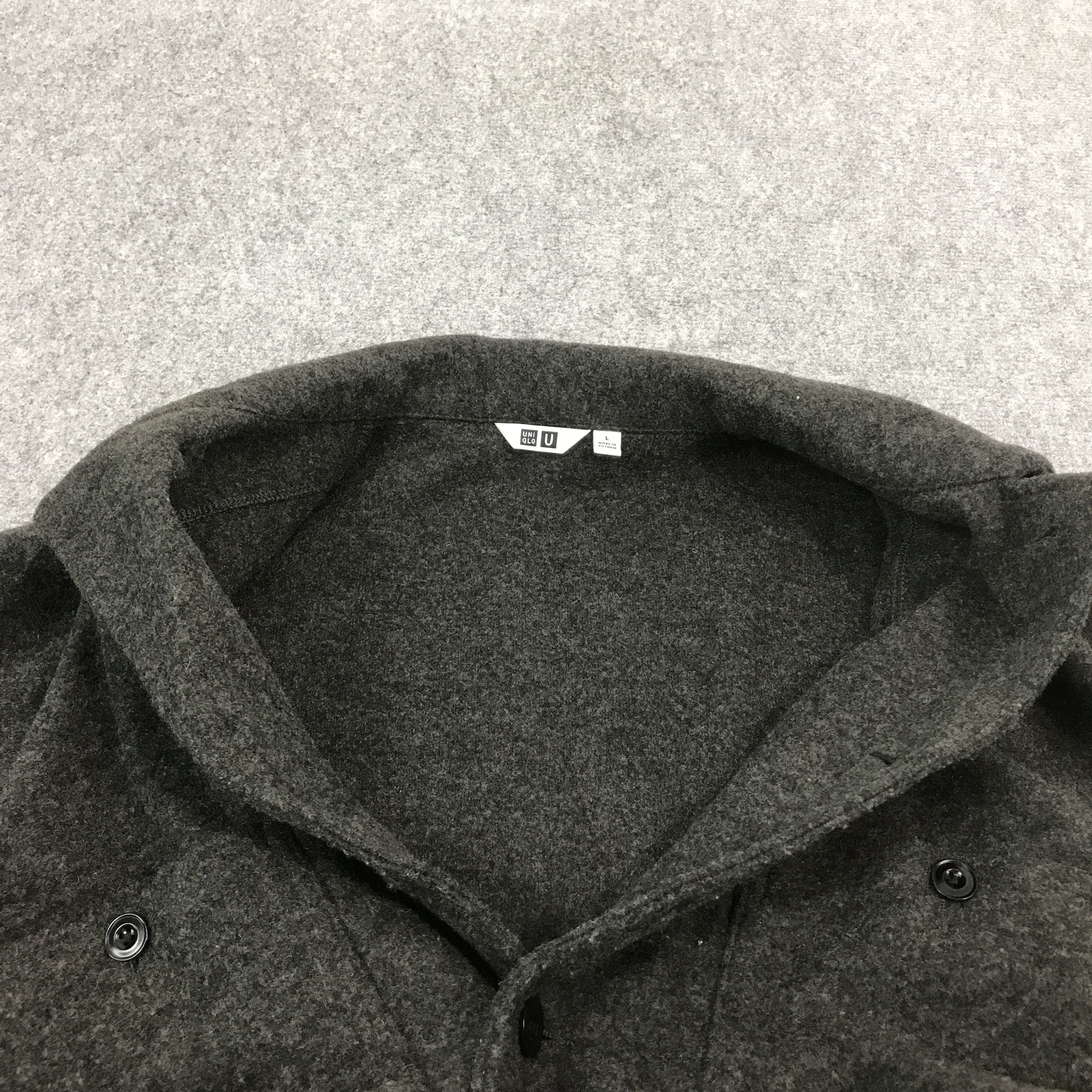 Christophe Lemaire × Uniqlo UNIQLO X LEMAIRE WOOL BUTTON JACKET Size US L / EU 52-54 / 3 - 7 Thumbnail
