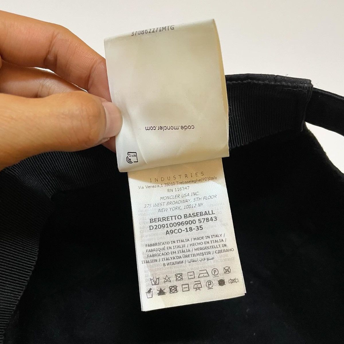 Moncler Moncler baseball cap Size ONE SIZE - 7 Thumbnail