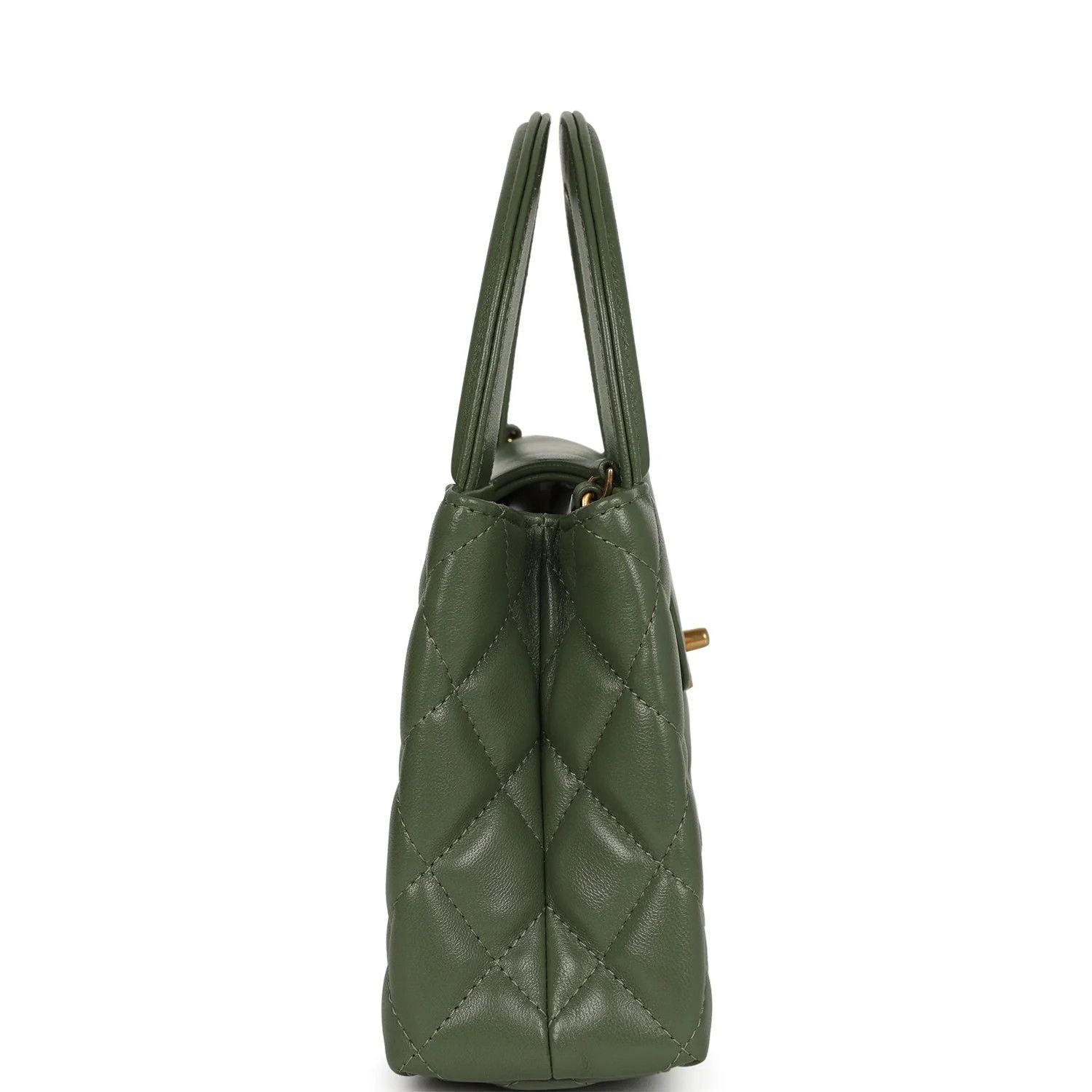 Chanel os11x0326 Size: OS / Small Kelly Shopper Bag in Green Size ONE SIZE - 3 Thumbnail