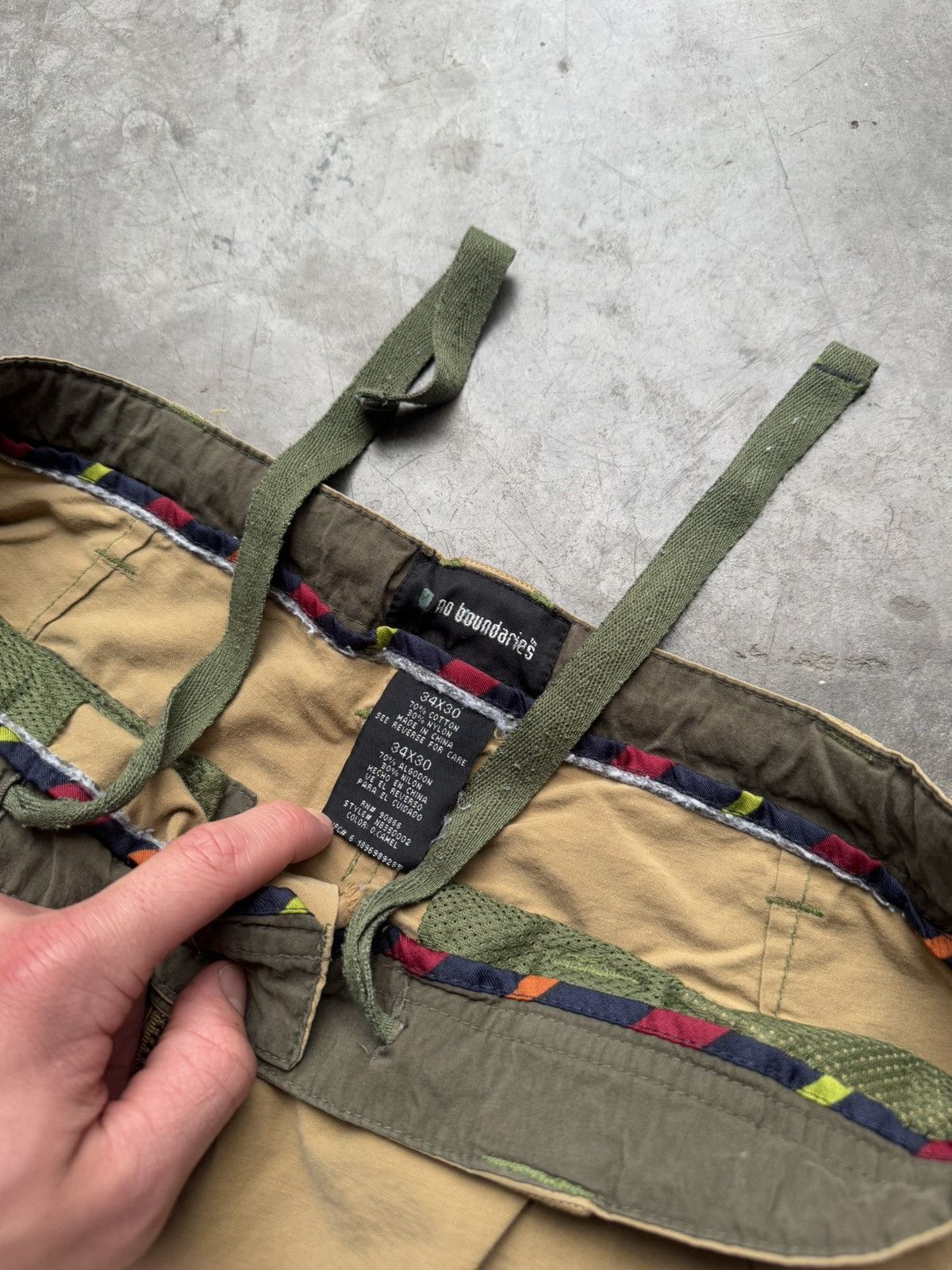 Vintage Vintage 90’s/00’s No Boundaries Baggy Short/Pant Combo Size US 32 / EU 48 - 4 Thumbnail