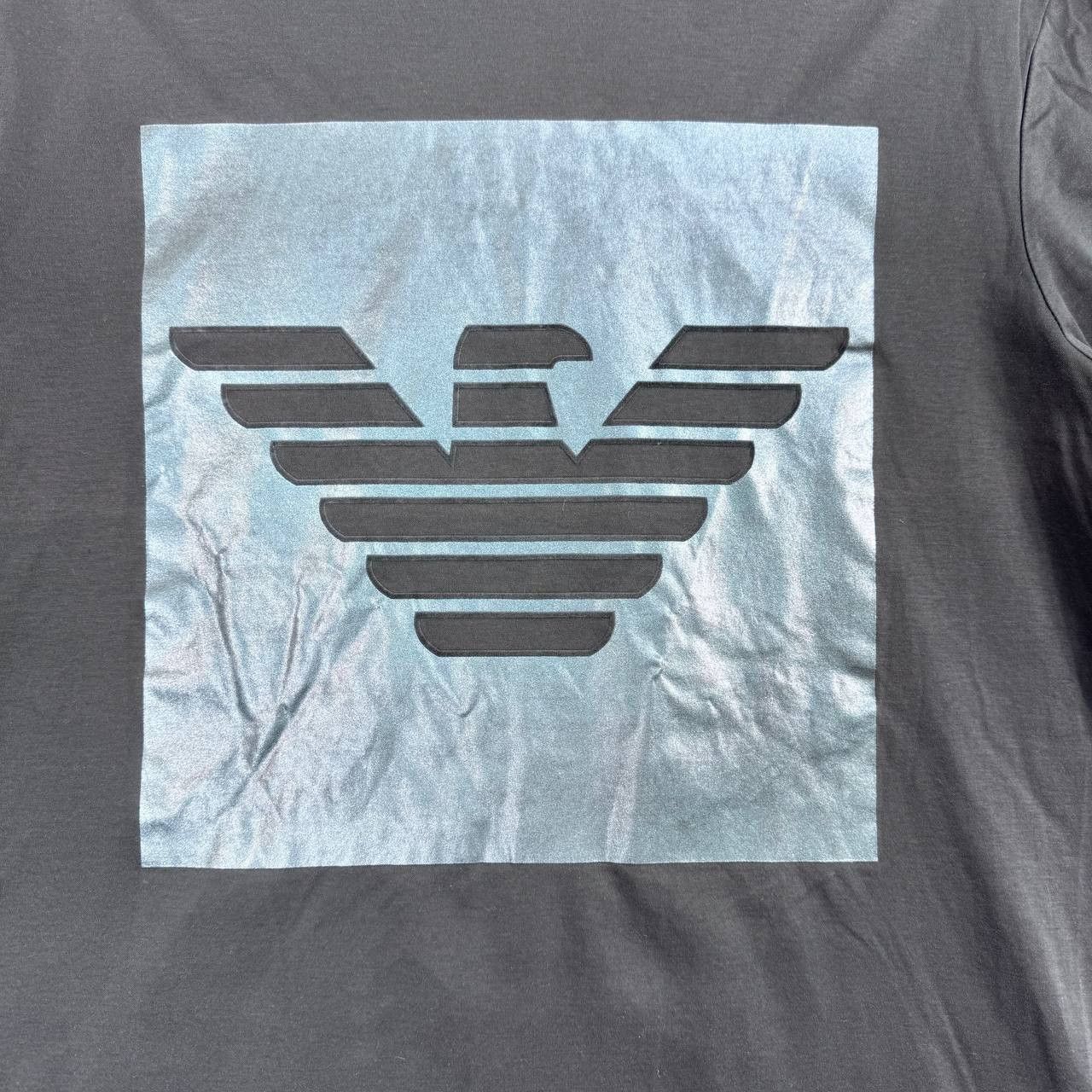 Emporio Armani Emporio Armani Eagle Logo Green Cotton Designer Mens S Size US S / EU 44-46 / 1 - 4 Thumbnail