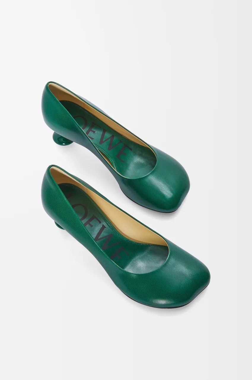 Loewe o1loc1c0525 Toy Pump in Green Size US 11 / IT 41 - 3 Thumbnail