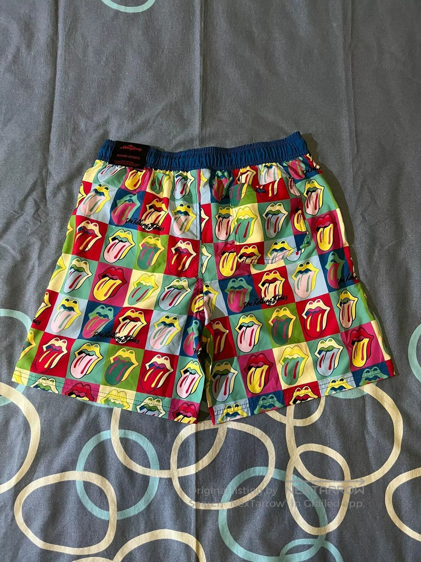 The Rolling Stones The Rolling Stones Logo Beach Shorts. Size US 28 / EU 44 - 2 Thumbnail