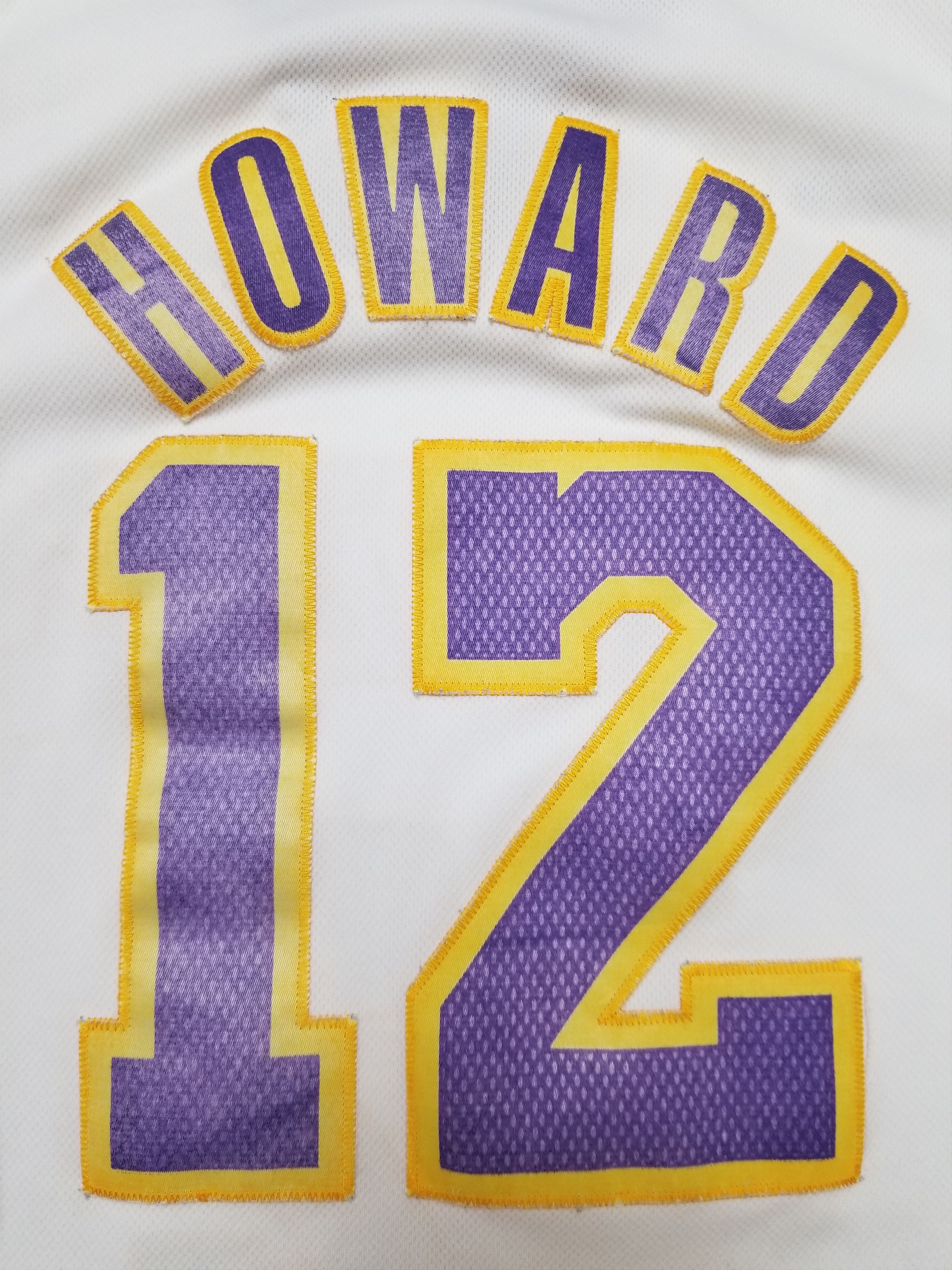 Adidas Dwight Howard Los Angeles Lakers Sewn Swingman Jersey Size US XXL / EU 58 / 5 - 4 Thumbnail