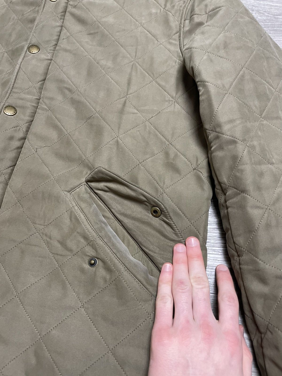 Barbour Vintage Barbour Bowden Fleece Lined Quilted Jacket Size US L / EU 52-54 / 3 - 7 Thumbnail