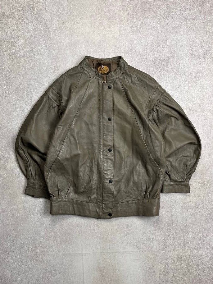 Genuine Leather × Vintage Vintage Genuine Leather Japanese Avantgarde Y2K Jacket M Size US M / EU 48-50 / 2 - 1 Thumbnail