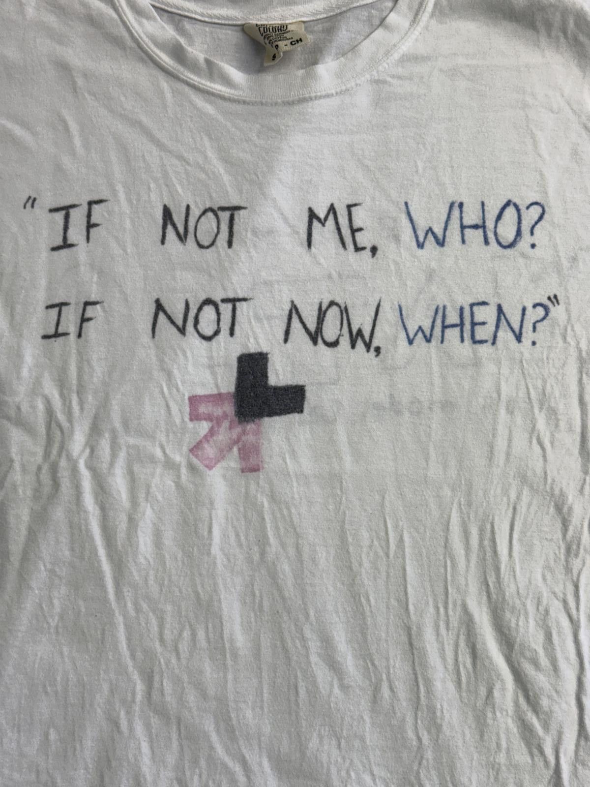 Comfort Colors DIY Emma Watson Speech T-shirt If Not Me Who If Not Now When Size US S / EU 44-46 / 1 - 1 Thumbnail