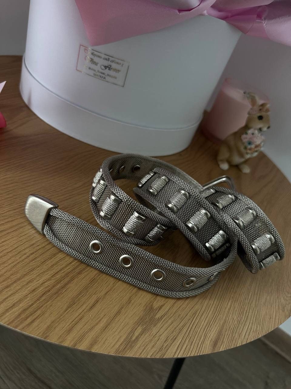 Vintage Vintage Metal Strap Mesh Avant Garde Belt Size ONE SIZE - 3 Thumbnail