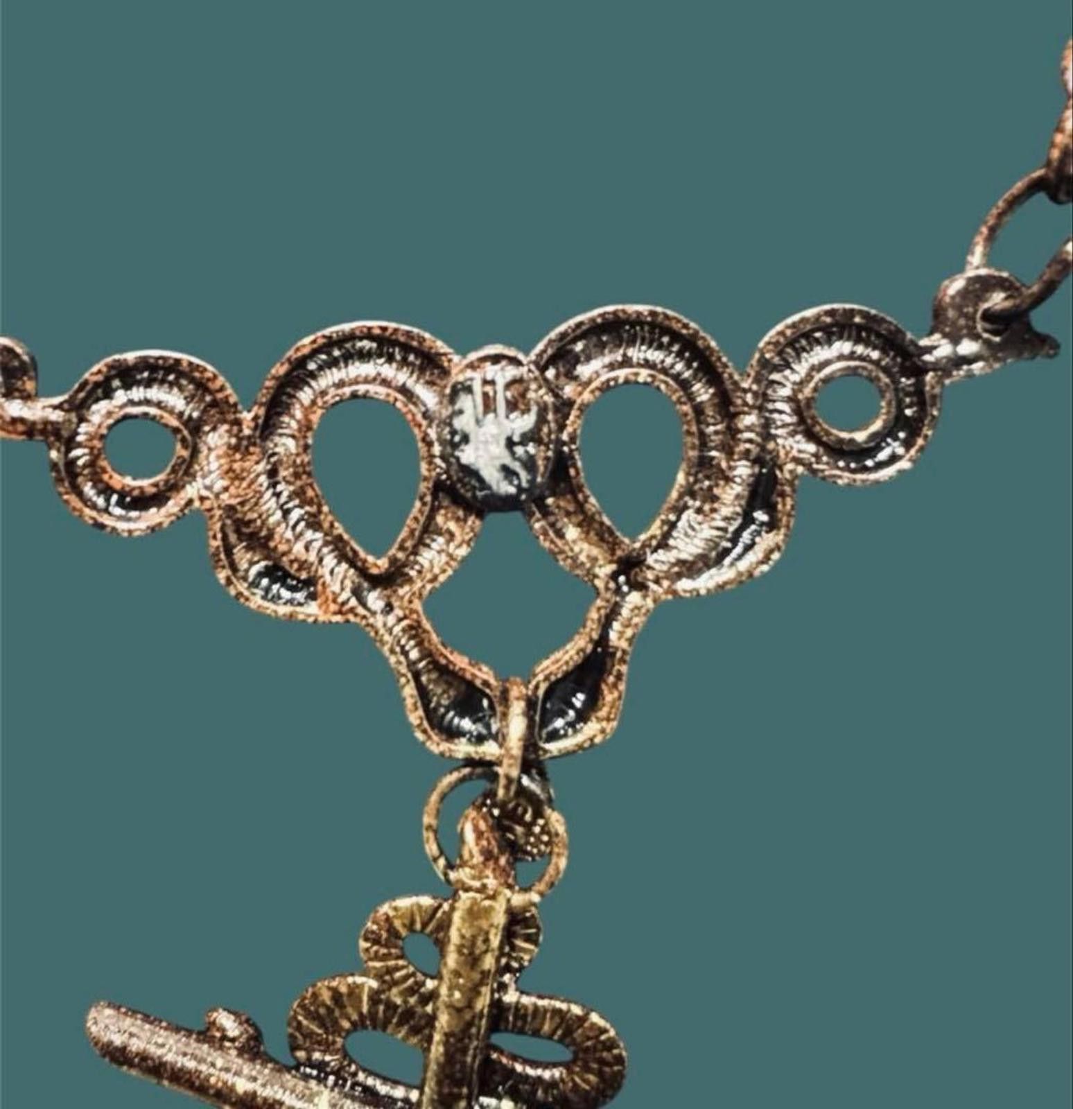 Unknown London Jean Paul Gaultier - Vintage Crucifix Necklace Size ONE SIZE - 6 Thumbnail