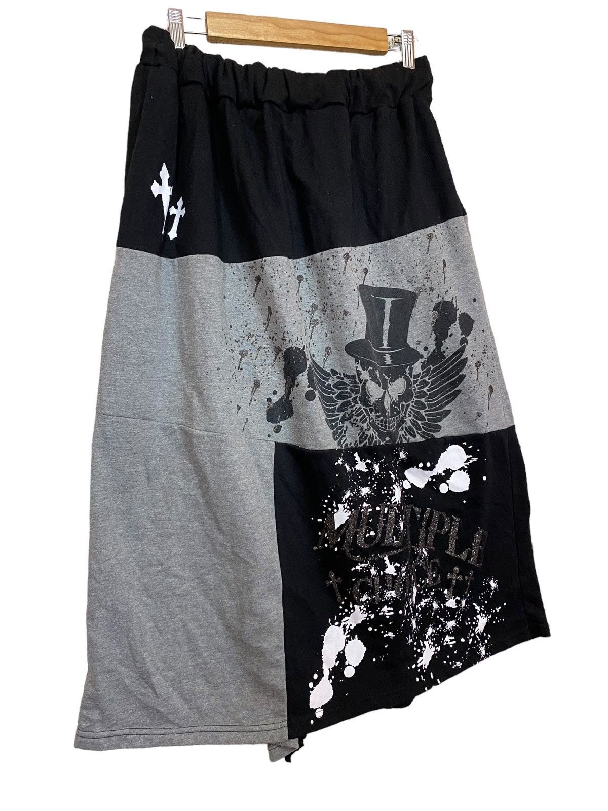 If Six Was Nine × Seditionaries Dig deep cross skull maxi skulls stretchable gothic punk Size 32" / US 10 / IT 46 - 4 Thumbnail