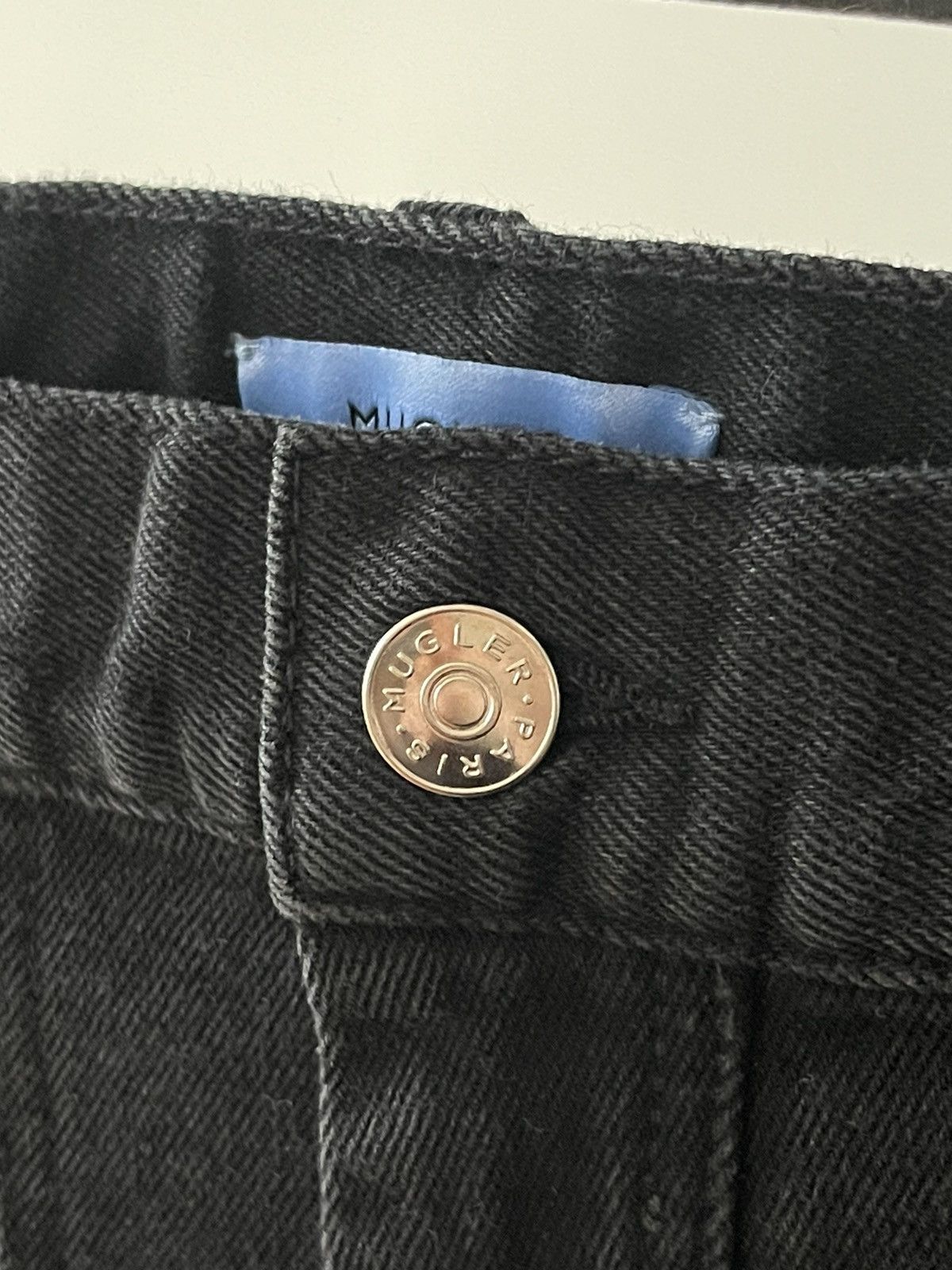 Mugler Mugler Spiral Denim Pants Size US 32 / EU 48 - 3 Thumbnail