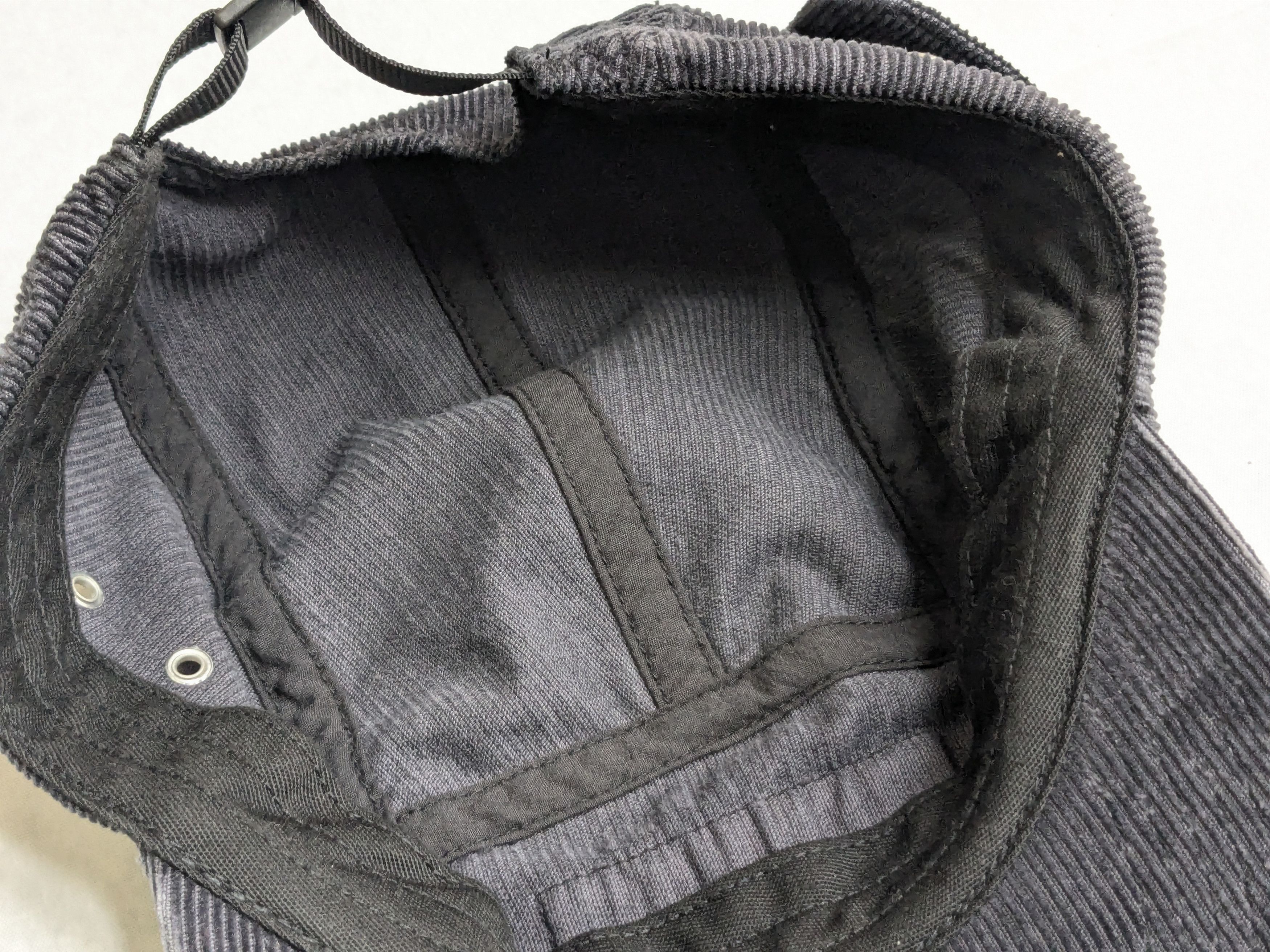 Supreme Supreme Corduroy Pocket Camp Cap Black Bogo Box Logo Size ONE SIZE - 7 Thumbnail
