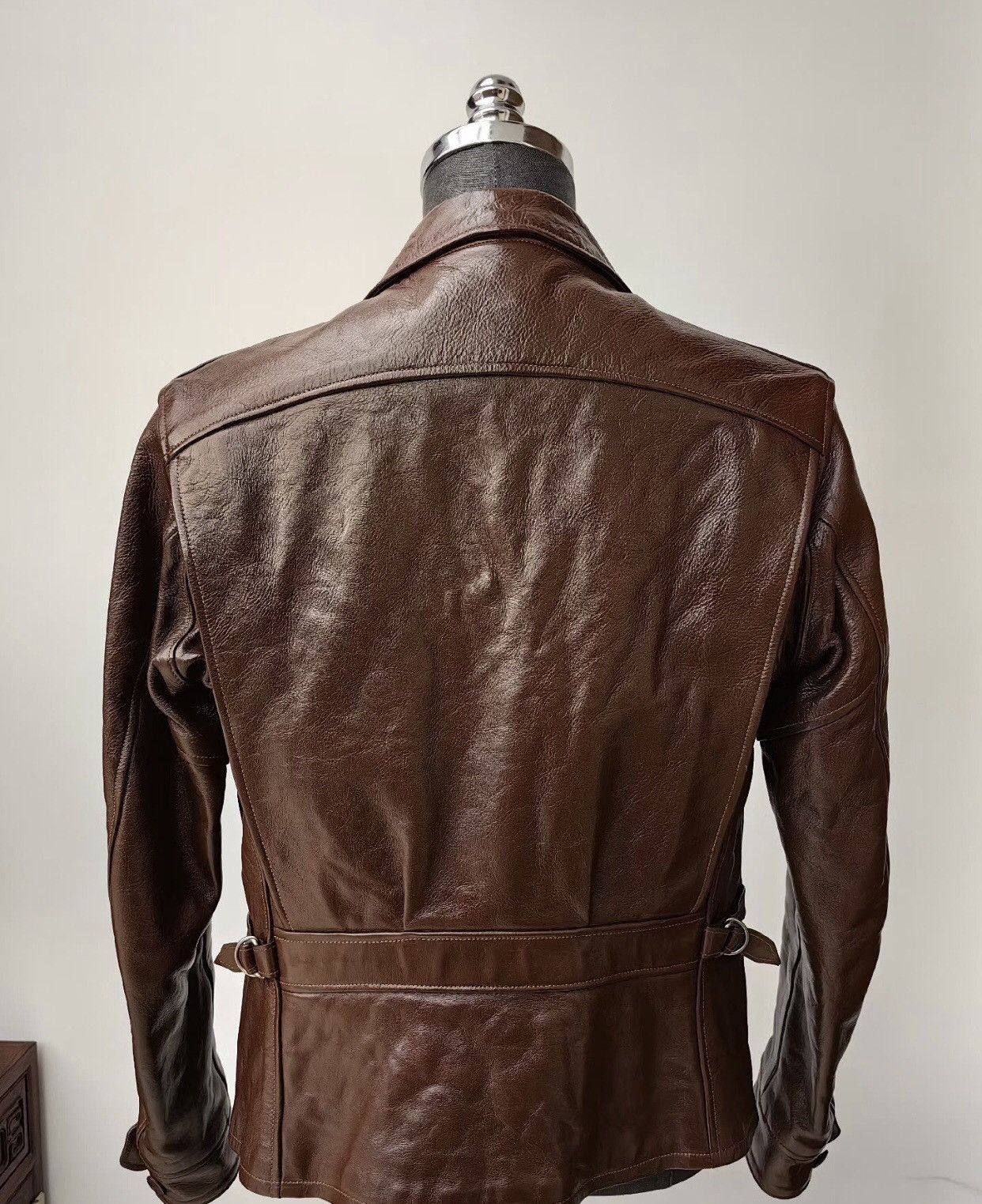 Freewheelers Freewheelers Four cornered Leather Coat Size US S / EU 44-46 / 1 - 4 Thumbnail