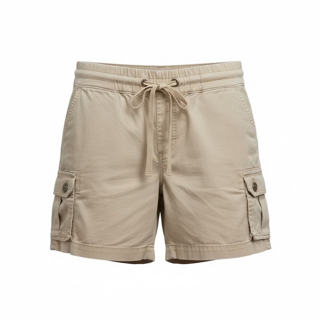 Old Navy Old Navy Women’s Low-Rise Cargo Shorts Size M Beige Size 28" / US 6 / IT 42 - 1 Thumbnail
