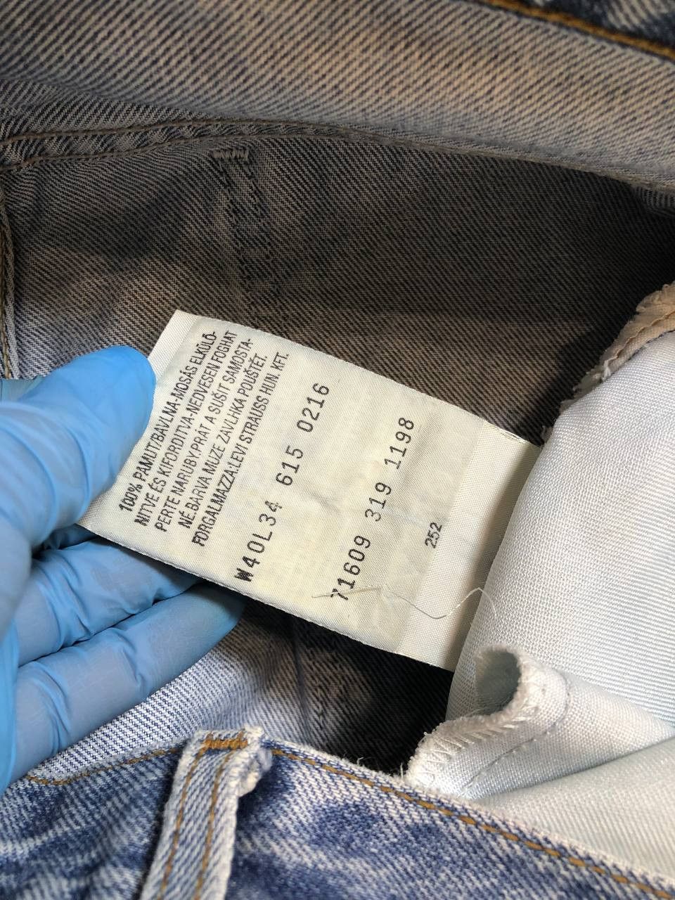 Levi's VTG 90’s Levis 615 Jeans mens Denim RELAXED Size US 40 / EU 56 - 3 Thumbnail