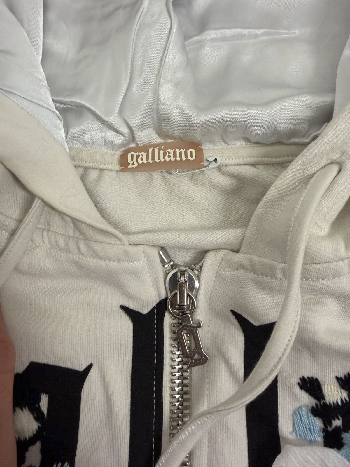 John Galliano Vintage John Galliano Abstract Flowers x Gazette Zip Hoodie Size XS / US 0-2 / IT 36-38 - 8 Thumbnail