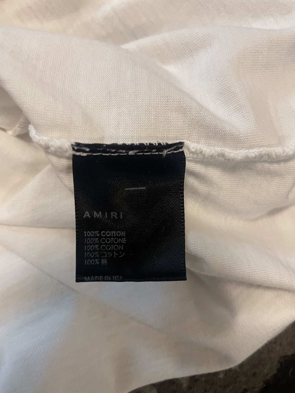Amiri Amiri T-shirt Size US L / EU 52-54 / 3 - 4 Thumbnail