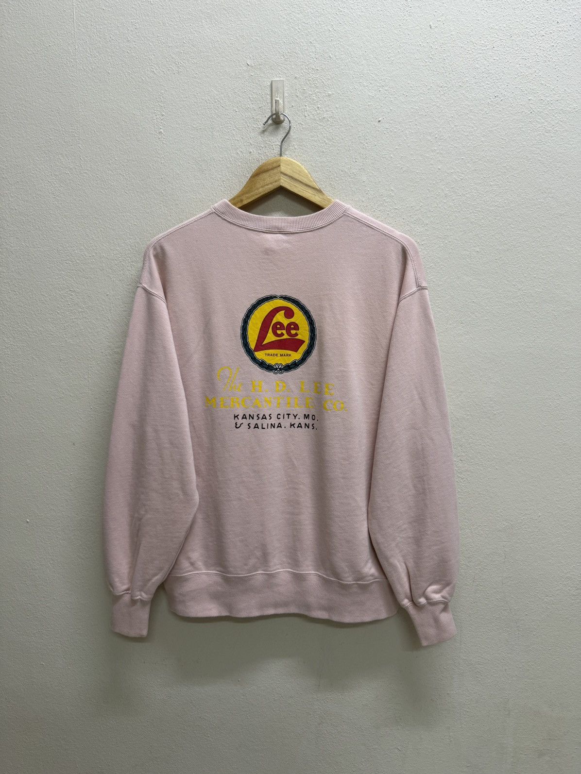 Lee Vintage Lee The H.D Lee Company Backhit Logo Sweatshirt Size US S / EU 44-46 / 1 - 19 Thumbnail