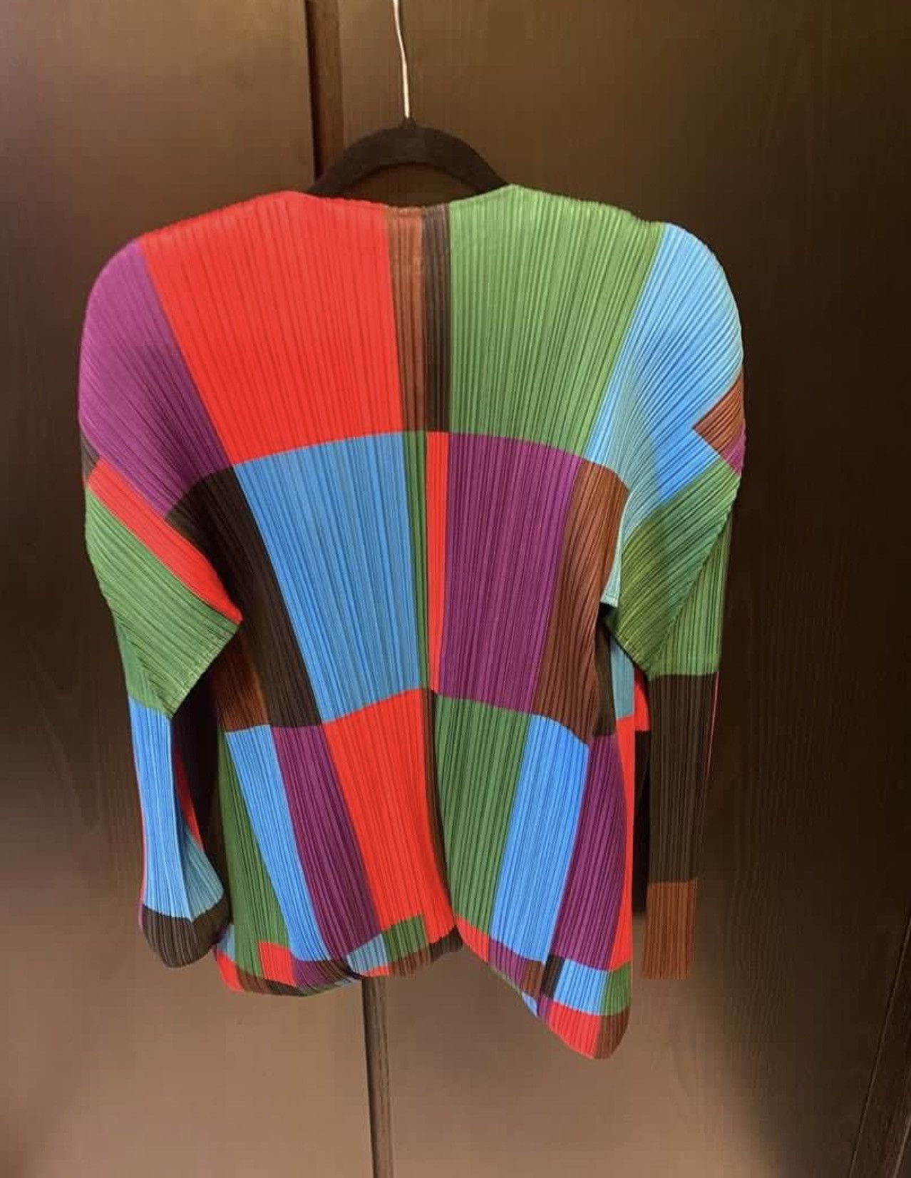 Issey Miyake × Japanese Brand 🔥Issey Miyake pleats please reversible Cardigan Size US S / EU 44-46 / 1 - 3 Thumbnail
