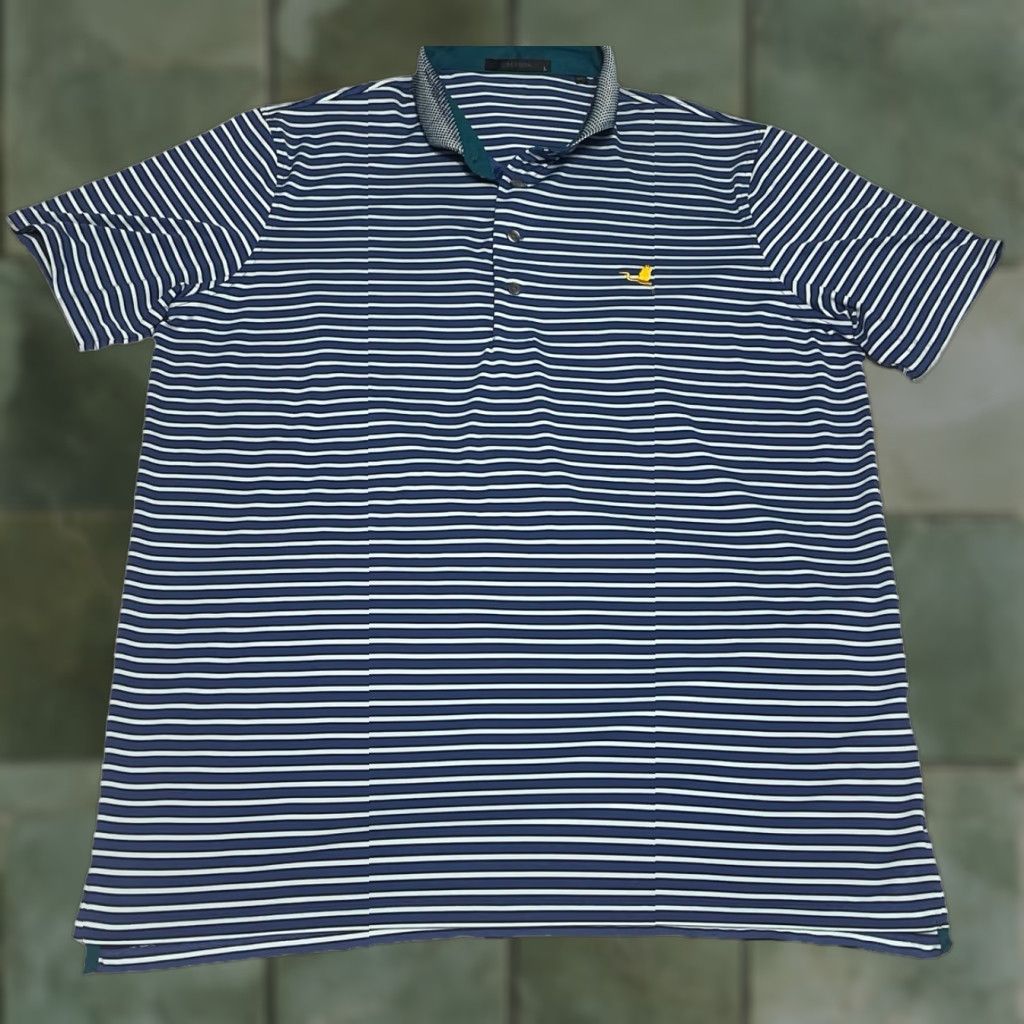 Vintage Greyson Polo Shirt Mens Large Striped Performance Stretch Golf Size US L / EU 52-54 / 3 - 1 Thumbnail