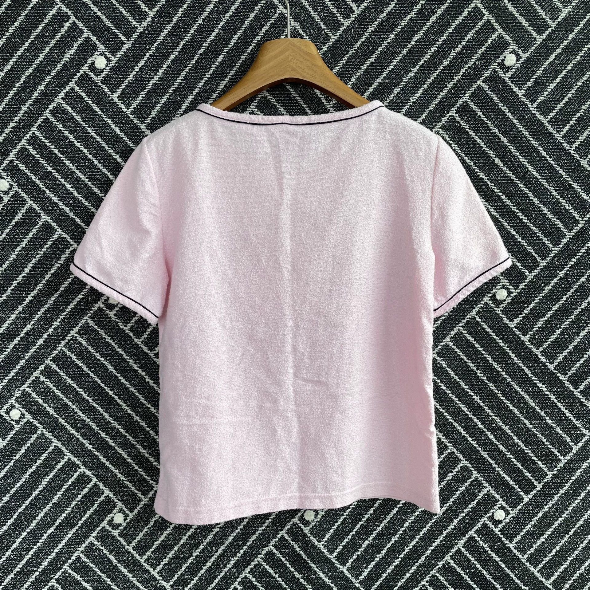 Chanel Chanel Cruise Women's Pink 34 SS T-Shirt 95 New Size XS / US 0-2 / IT 36-38 - 2 Thumbnail