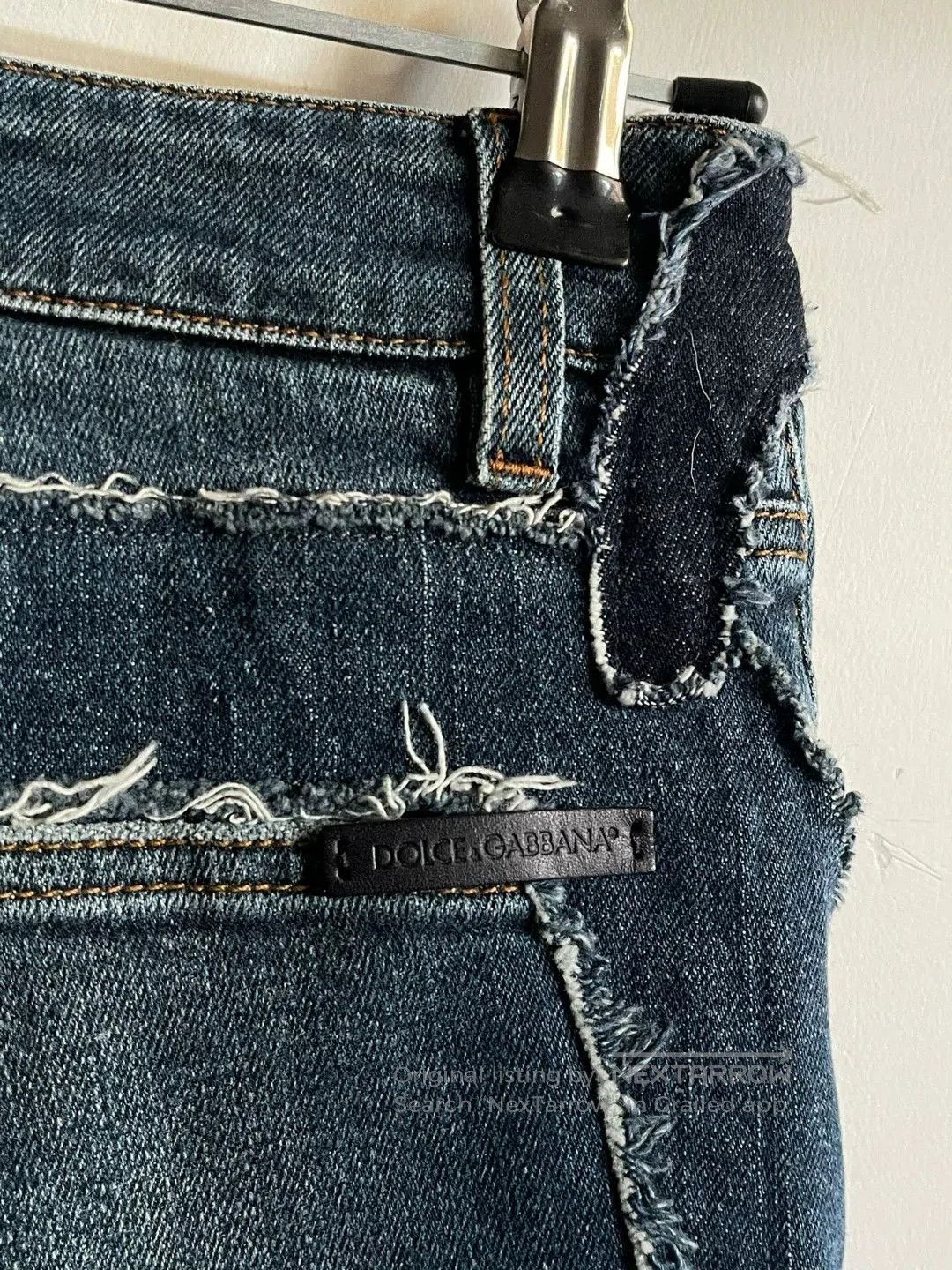 Dolce & Gabbana Dolce Gabbana Distressed Denim Jeans. Size US 38 / EU 54 - 8 Thumbnail