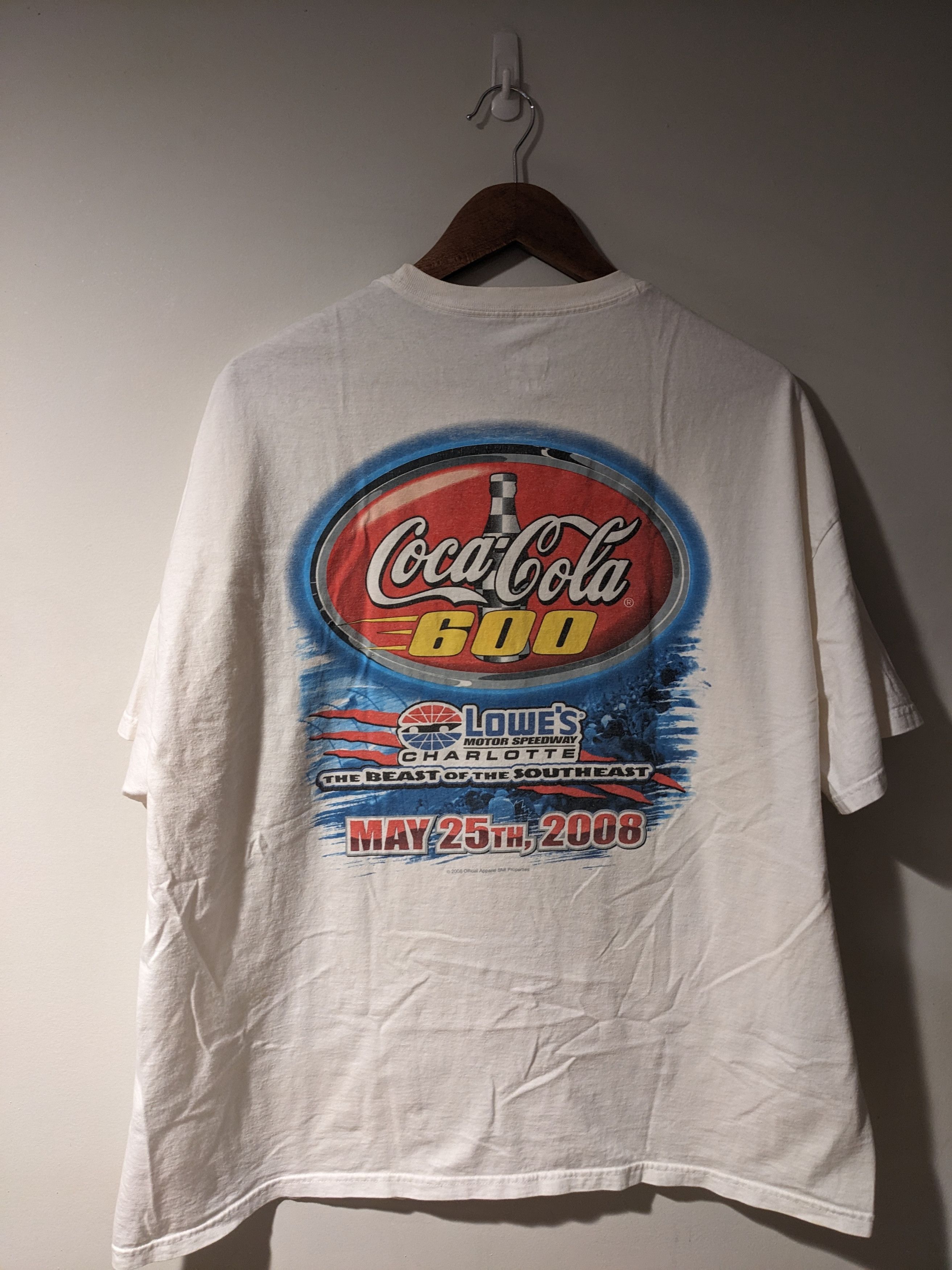 Chase Authentics × NASCAR × Vintage Vintage 2008 Nascar Chase Authentic Racing Speedway T-Shirt Size US XXL / EU 58 / 5 - 11 Thumbnail