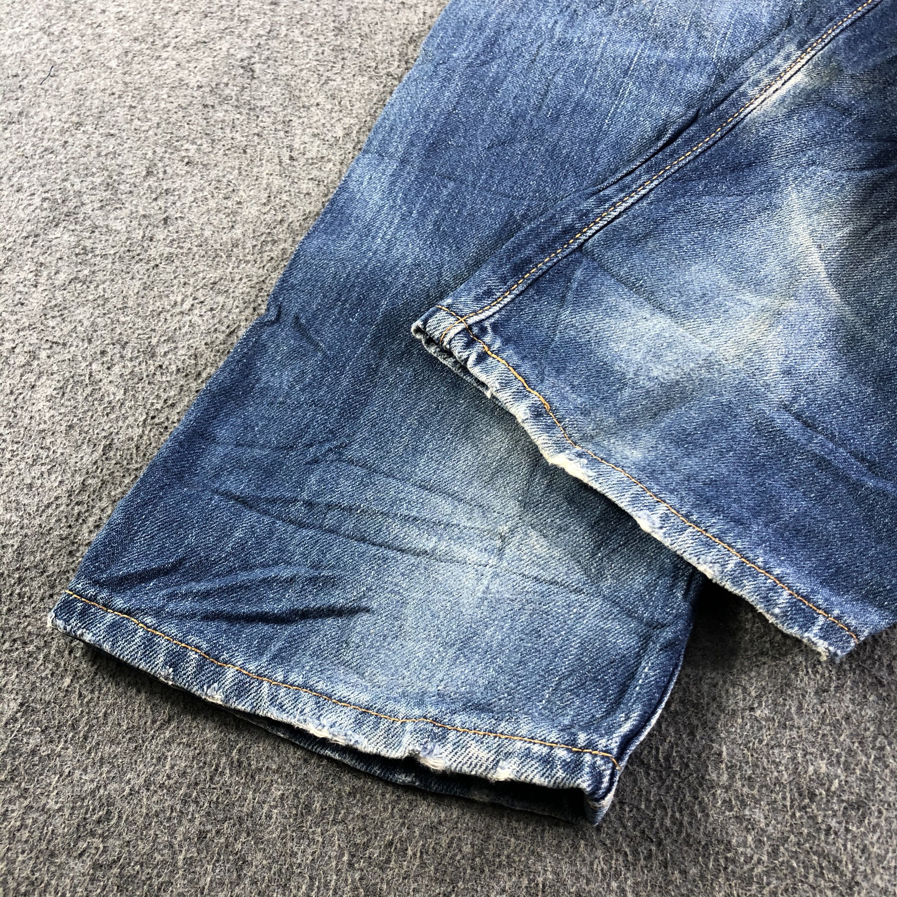 Levi's Vintage Blue Wash Levis 505 Jeans-J3588 Size 31" - 6 Thumbnail
