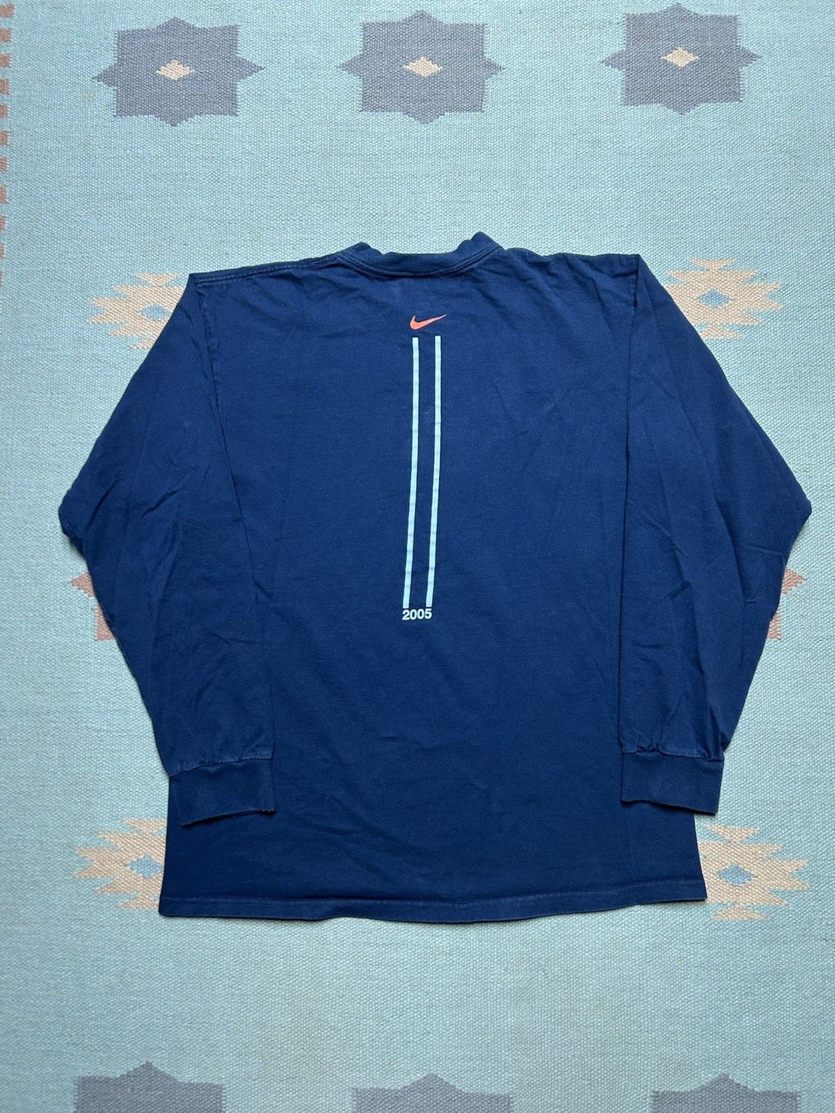 Vintage Vtg t shirt Nike run chi Chicago city graphic swoosh medium Size US M / EU 48-50 / 2 - 4 Thumbnail