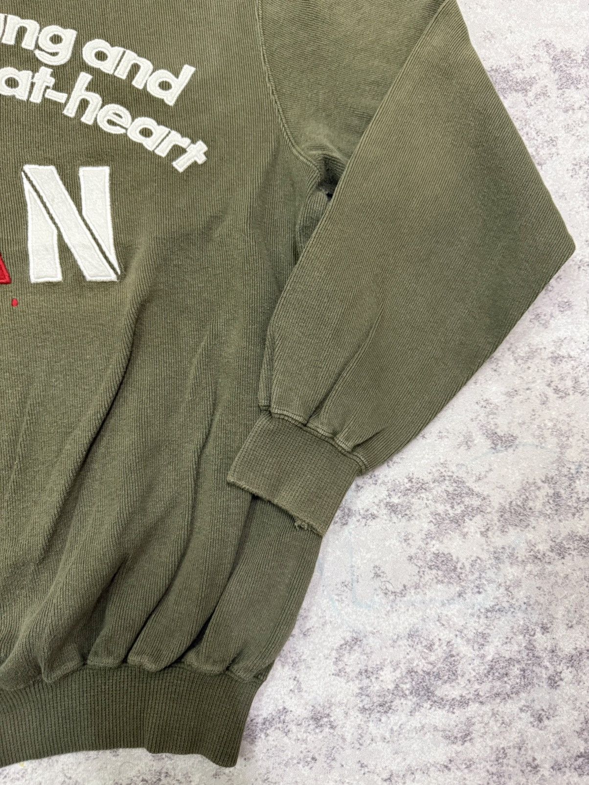 Van Vintage 90s VanJac fortheyoung embroidery Biglogo Sweatshirt Size US M / EU 48-50 / 2 - 14 Thumbnail
