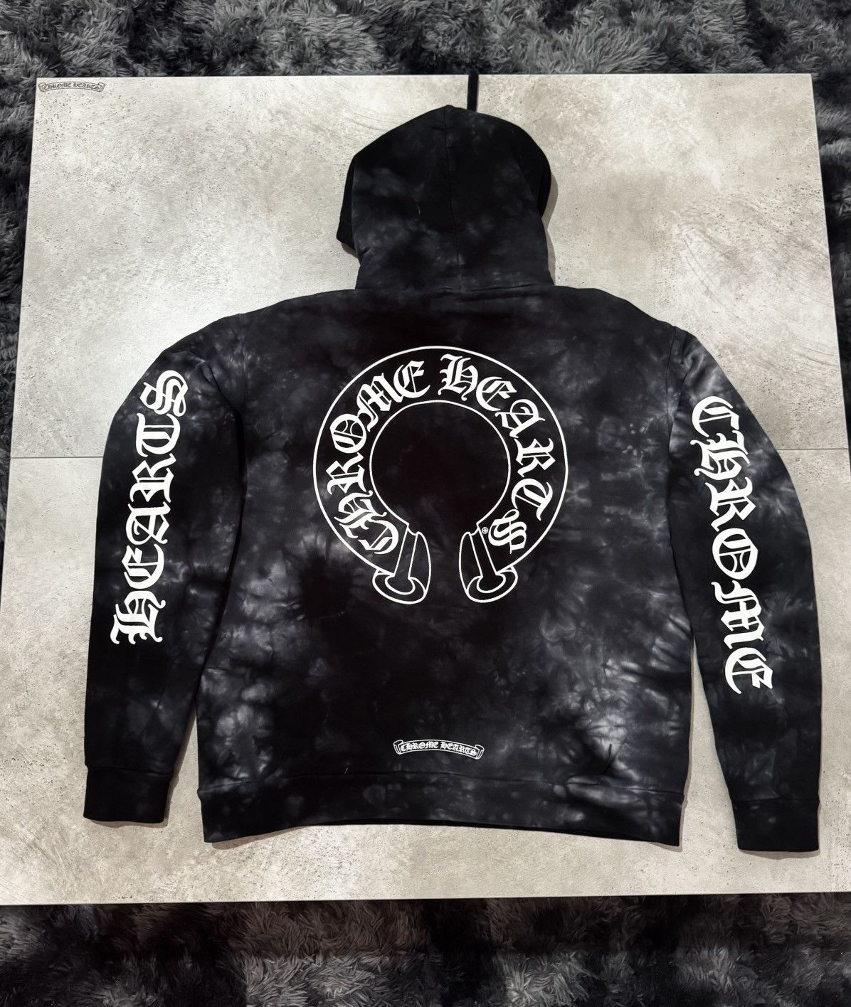 Chrome Hearts Chrome Hearts Tie Dye horseshoe hoodie Size US XS / EU 42 / 0 - 1 Thumbnail
