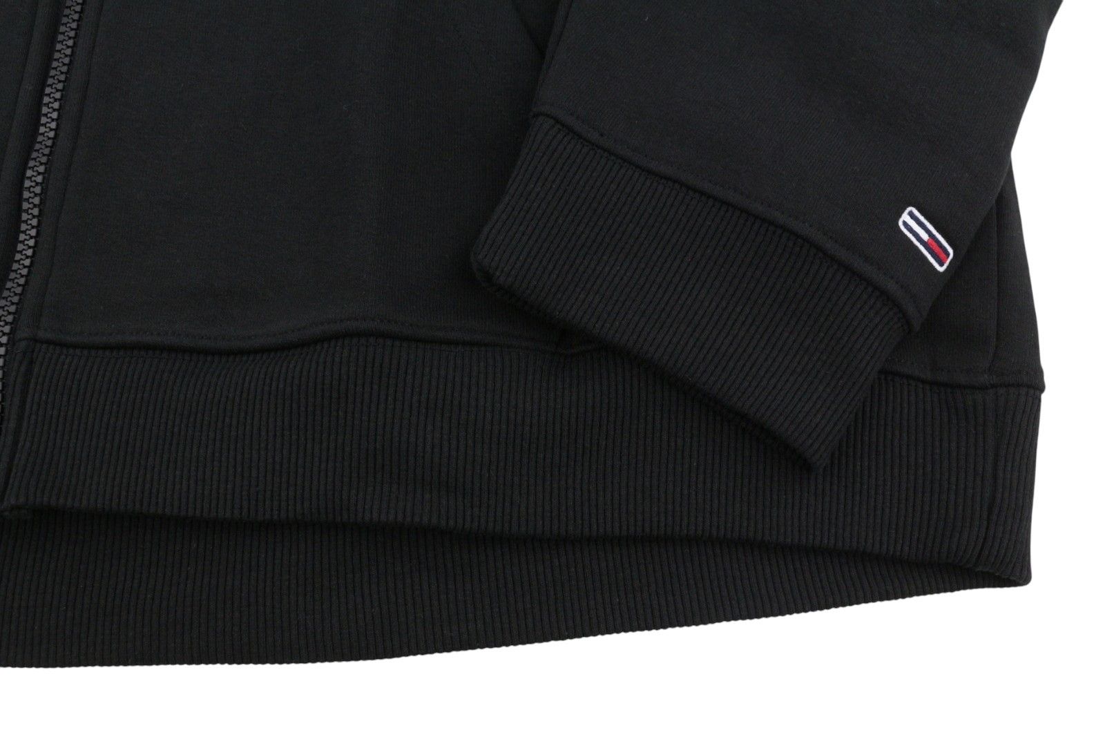 Tommy Hilfiger L Black Full Zip Logo Oversized Hoodie 87416 Size US L / EU 52-54 / 3 - 6 Thumbnail