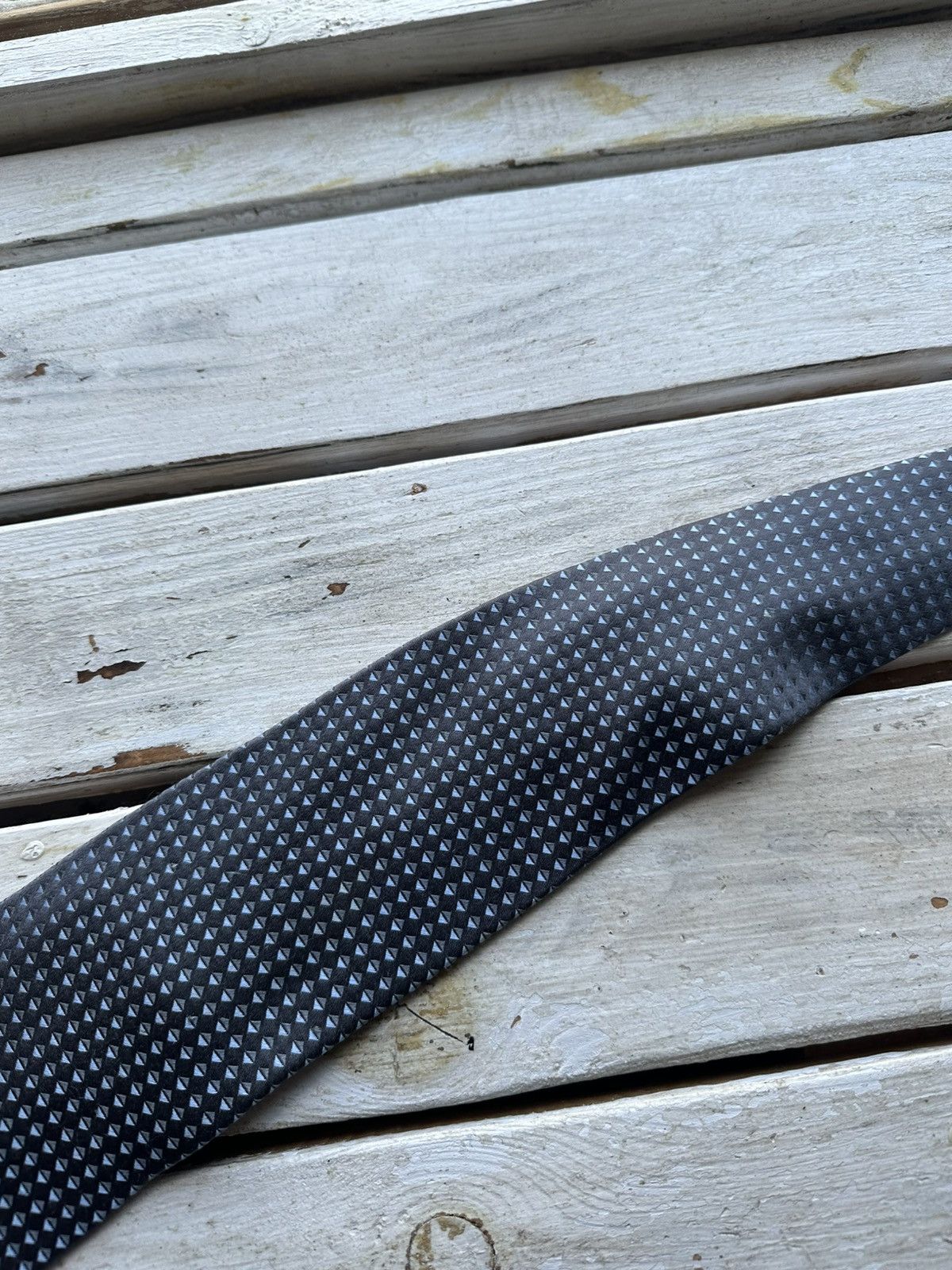 Armani × Giorgio Armani × Vintage 🚨Vintage Georgio Armani Men's Tie Cravatte 100% Silk Size ONE SIZE - 7 Thumbnail