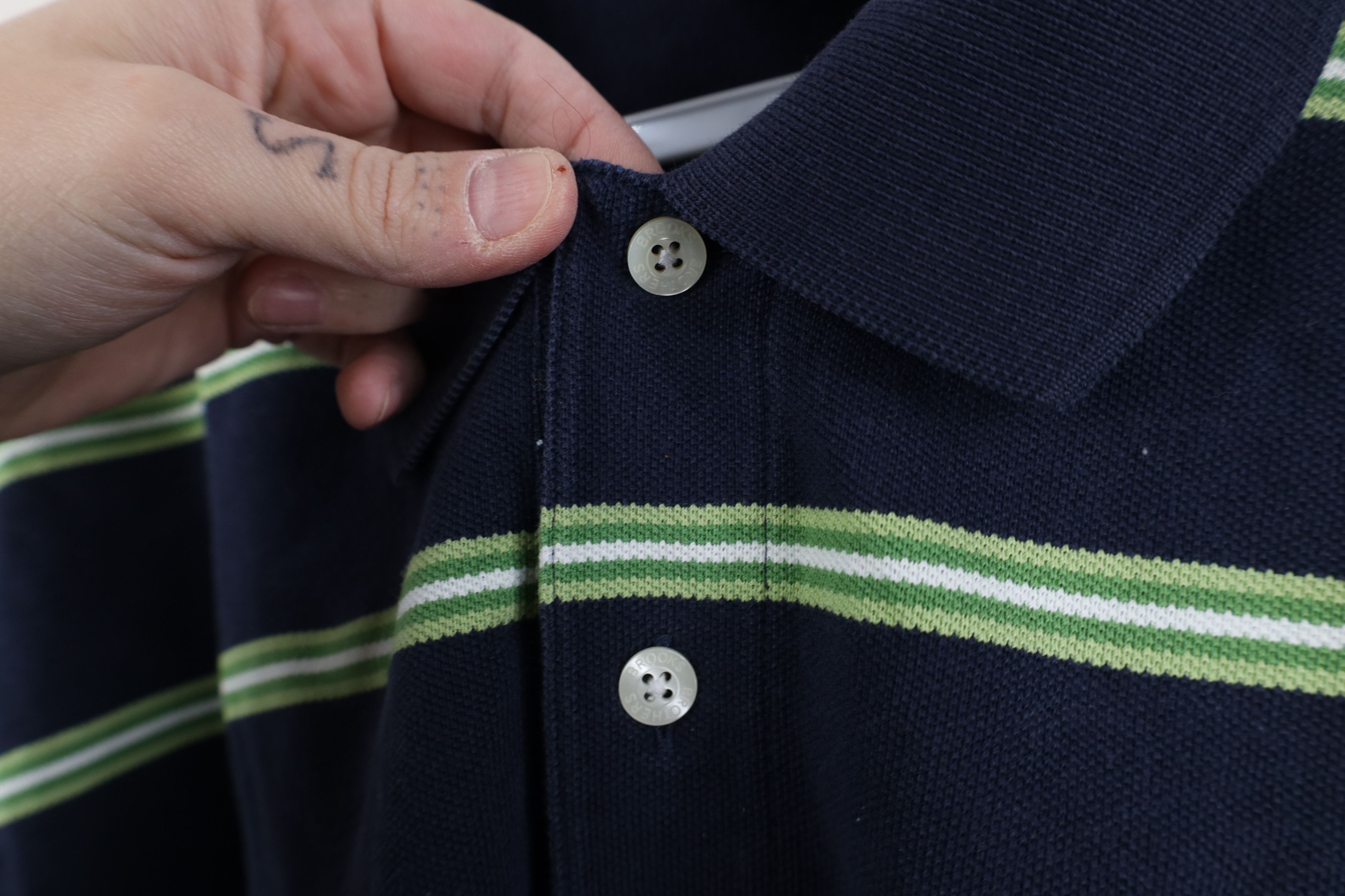 Brooks Brothers Vintage Brooks Brothers Performance Collared Golf Polo Size US XL / EU 56 / 4 - 7 Thumbnail