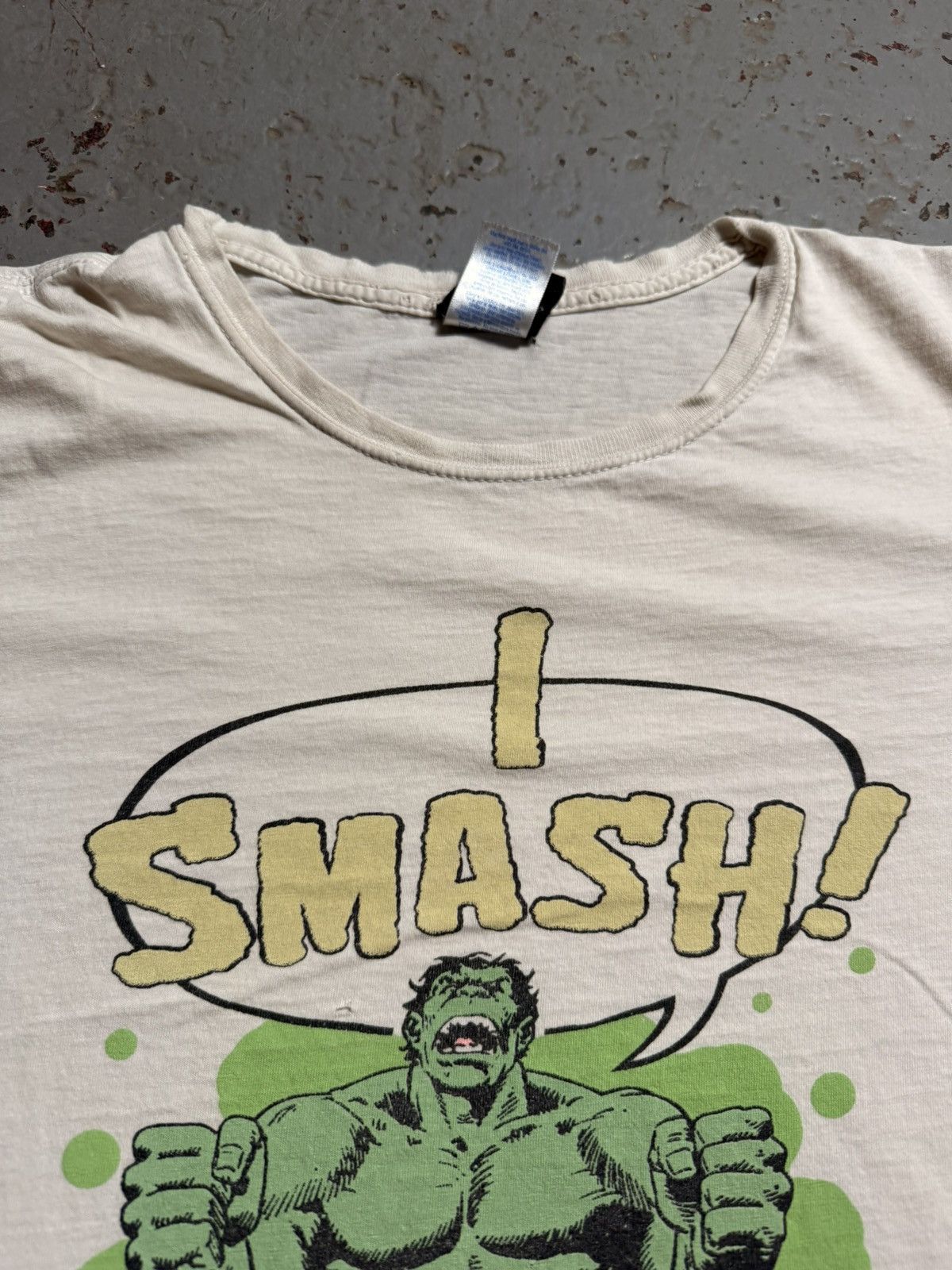 Vintage Vintage Thrashed Incredible Hulk Marvel Tee Size US M / EU 48-50 / 2 - 3 Thumbnail