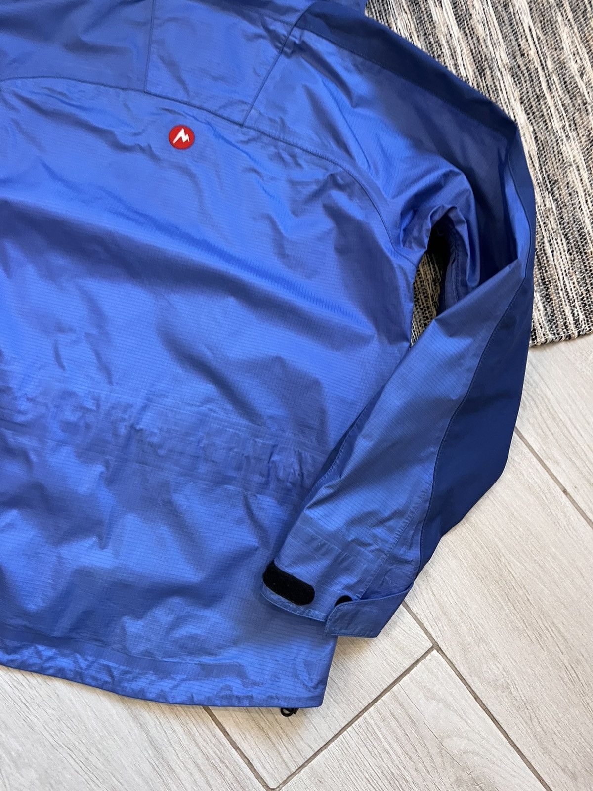 Marmot × Vintage Vintage Marmot GoreTex Jacket windbreaker Waterproof blue Size M / US 6-8 / IT 42-44 - 13 Thumbnail