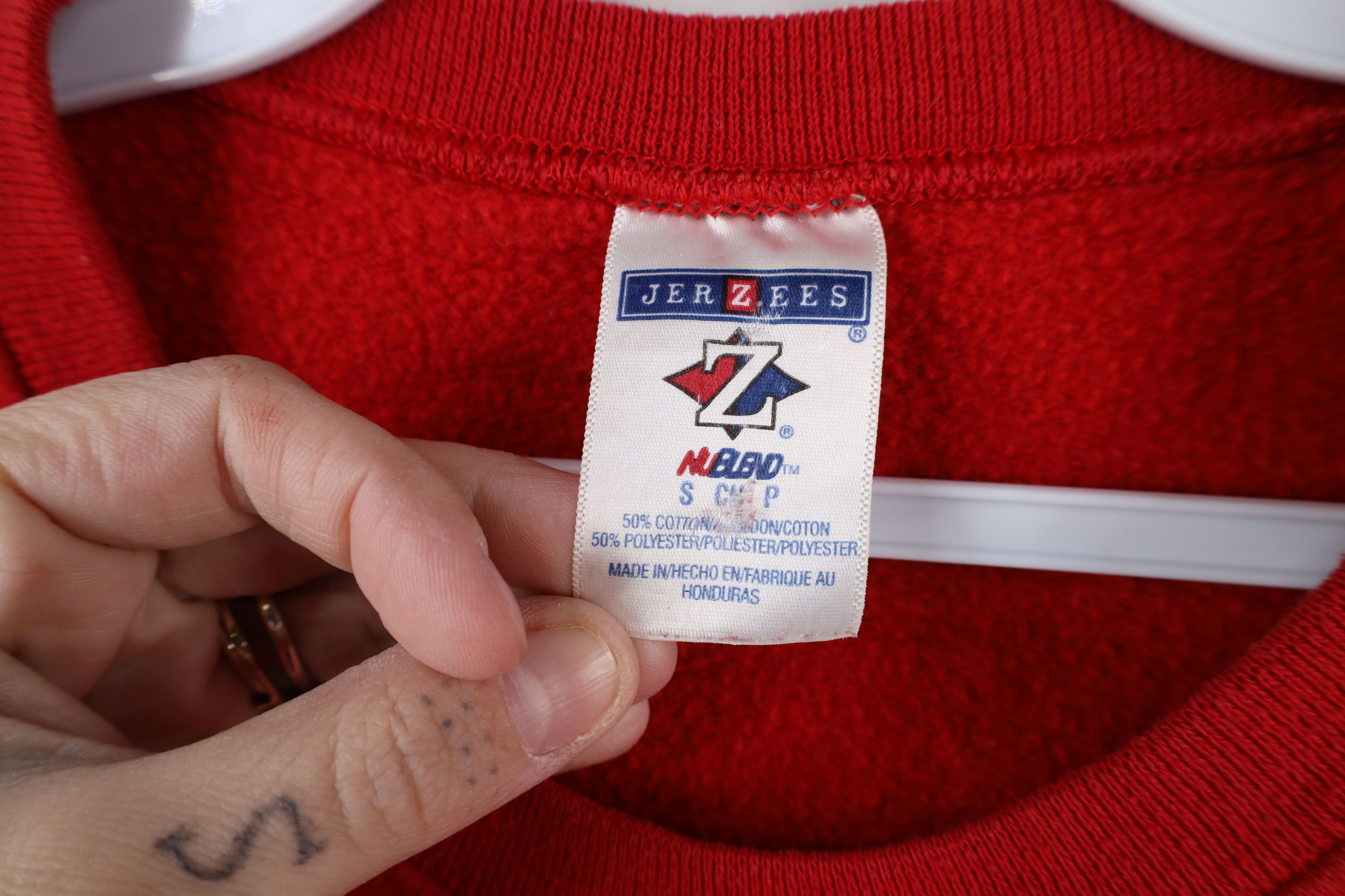 Vintage Vintage 90s Youngstown State University Crewneck Sweatshirt Size US S / EU 44-46 / 1 - 8 Thumbnail