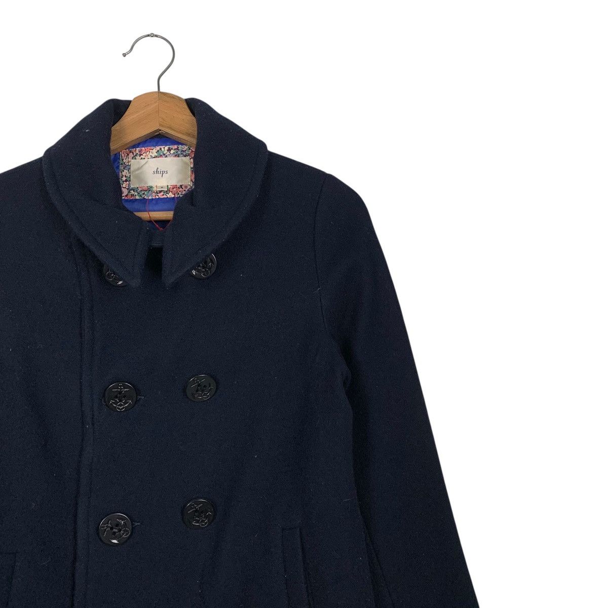 SHIPS Ships Double Breasted Wool Jacket Size S / US 4 / IT 40 - 5 Thumbnail