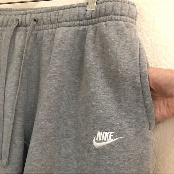 Nike Nike heathered gray thick drawstring sweatpants XXL Size 36" / US 14 / IT 50 - 2 Thumbnail
