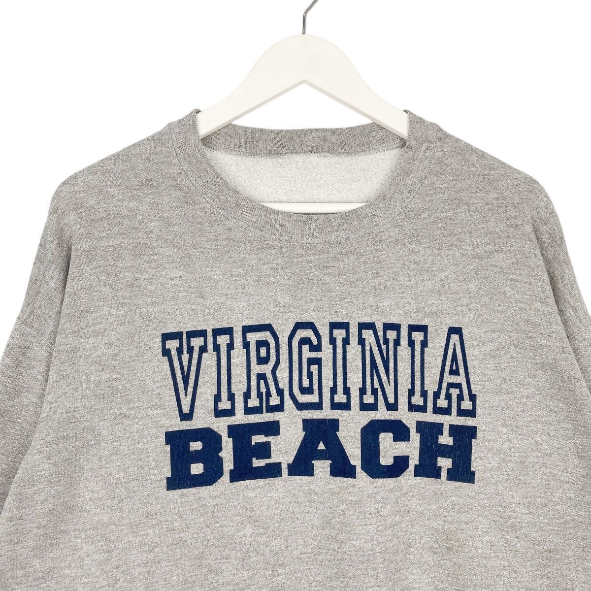 Vintage Vintage Virginia Beach Sweatshirt Crewneck Grey Size M Size US M / EU 48-50 / 2 - 4 Thumbnail