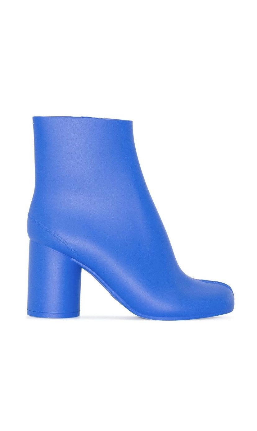 Maison Margiela MM22 Tabi Rubber ankle boots Size US 7 / IT 37 - 4 Thumbnail