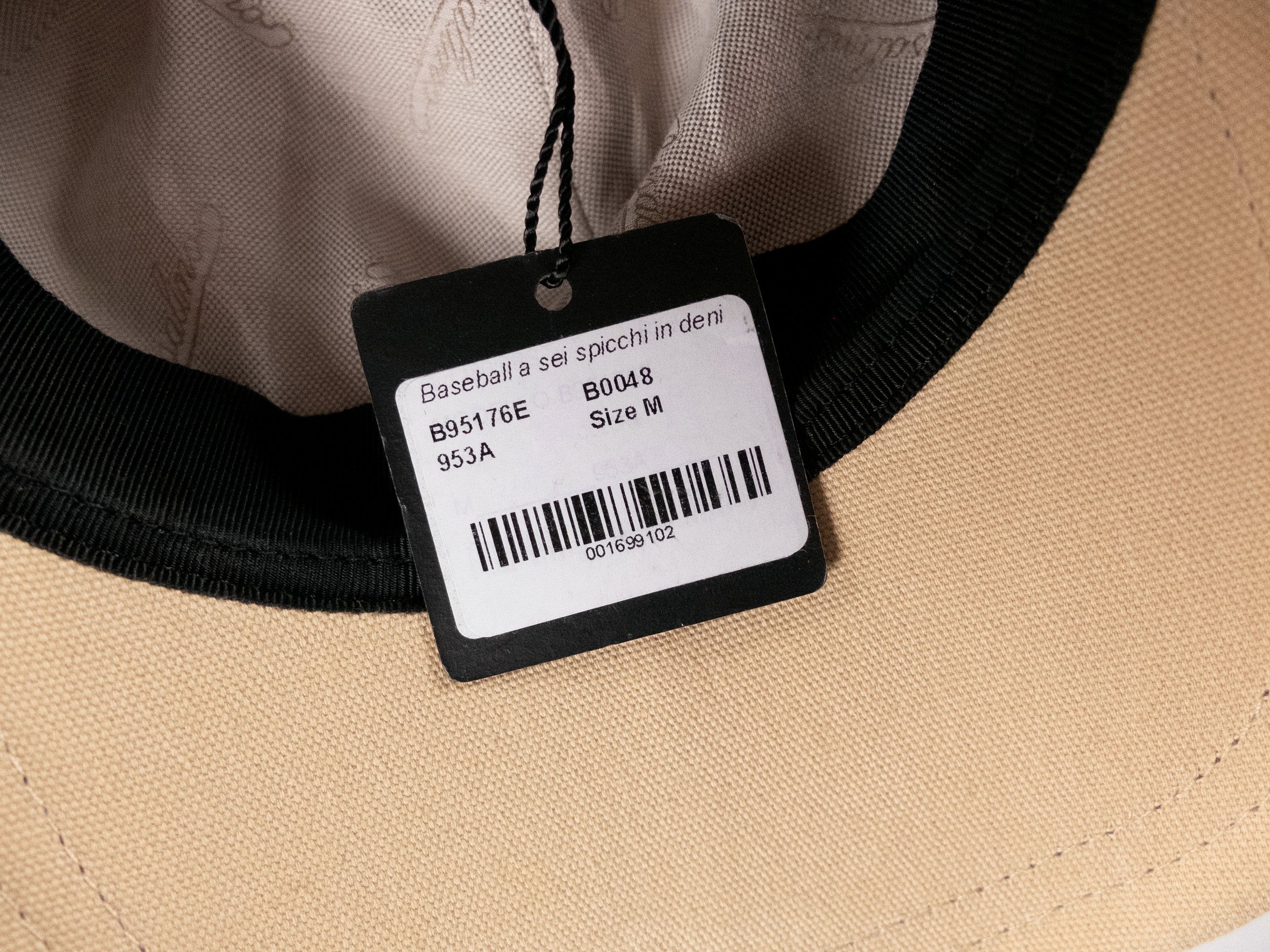 Borsalino BORSALINO light blue cotton baseball cap Size Medium q Size ONE SIZE - 5 Thumbnail