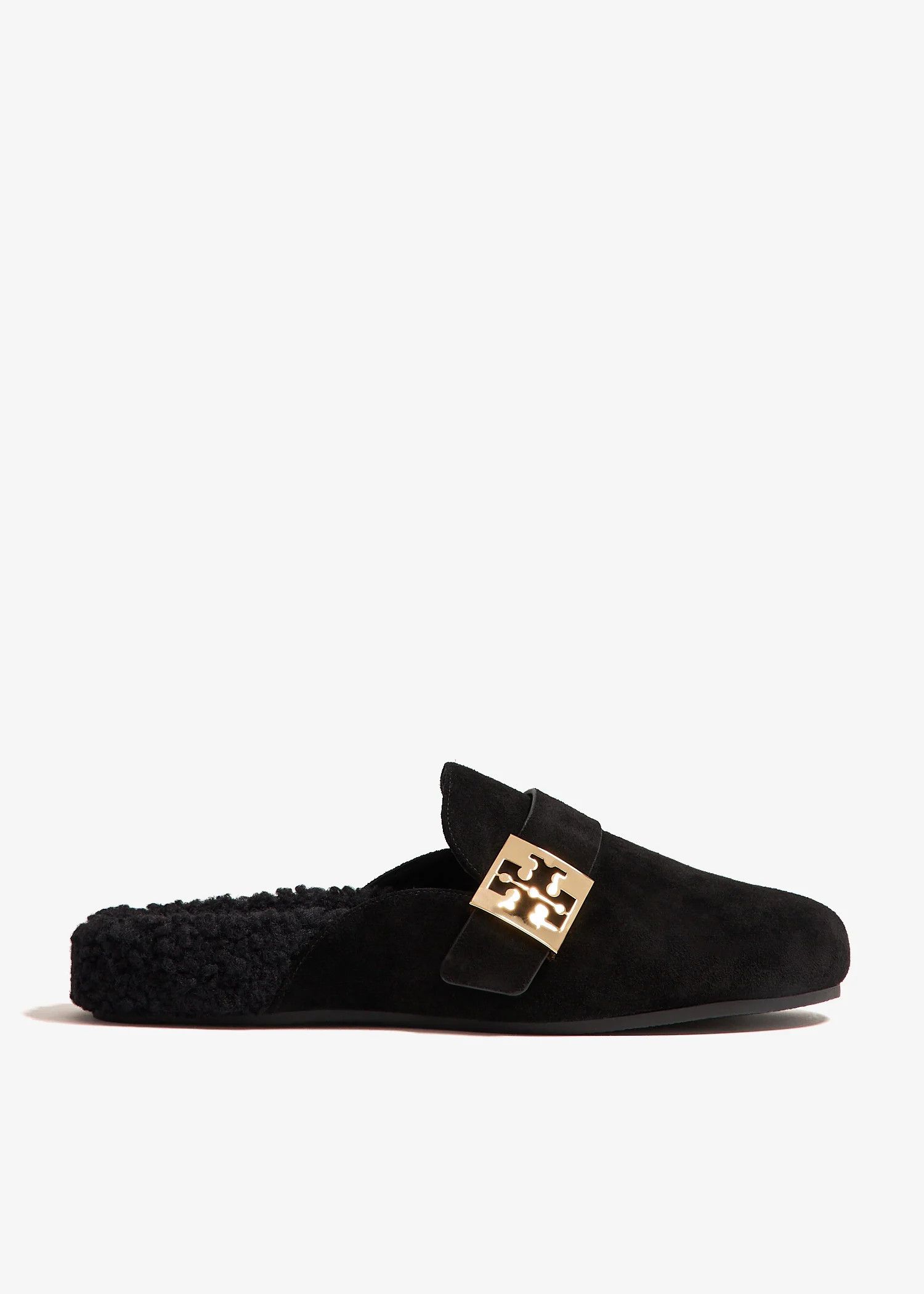 Tory Burch o1s22i1n1024 Mellow Sabot in Black Size US 10 / IT 40 - 1 Thumbnail