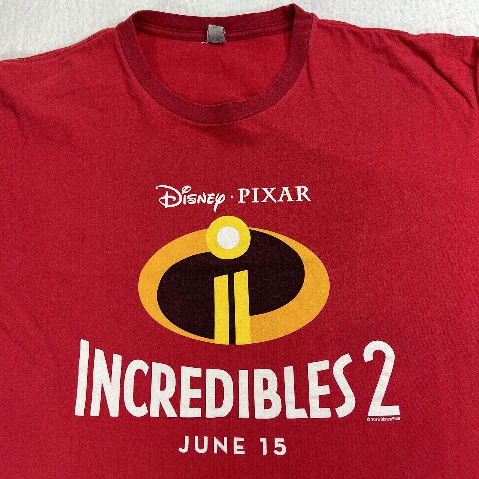 Disney Disney Pixar Incredibles 2 Movie Promo Graphic T Shirt Size US XL / EU 56 / 4 - 2 Thumbnail