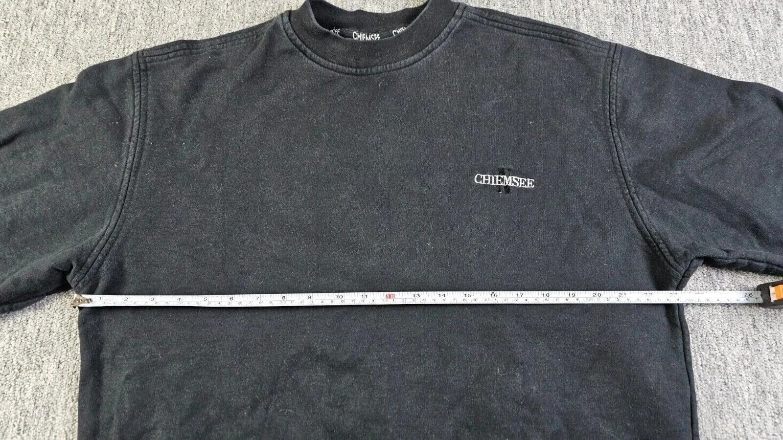 Other Chiemsee Vintage 90s Black Embroidered Crewneck Sweat XL Size US XL / EU 56 / 4 - 8 Thumbnail