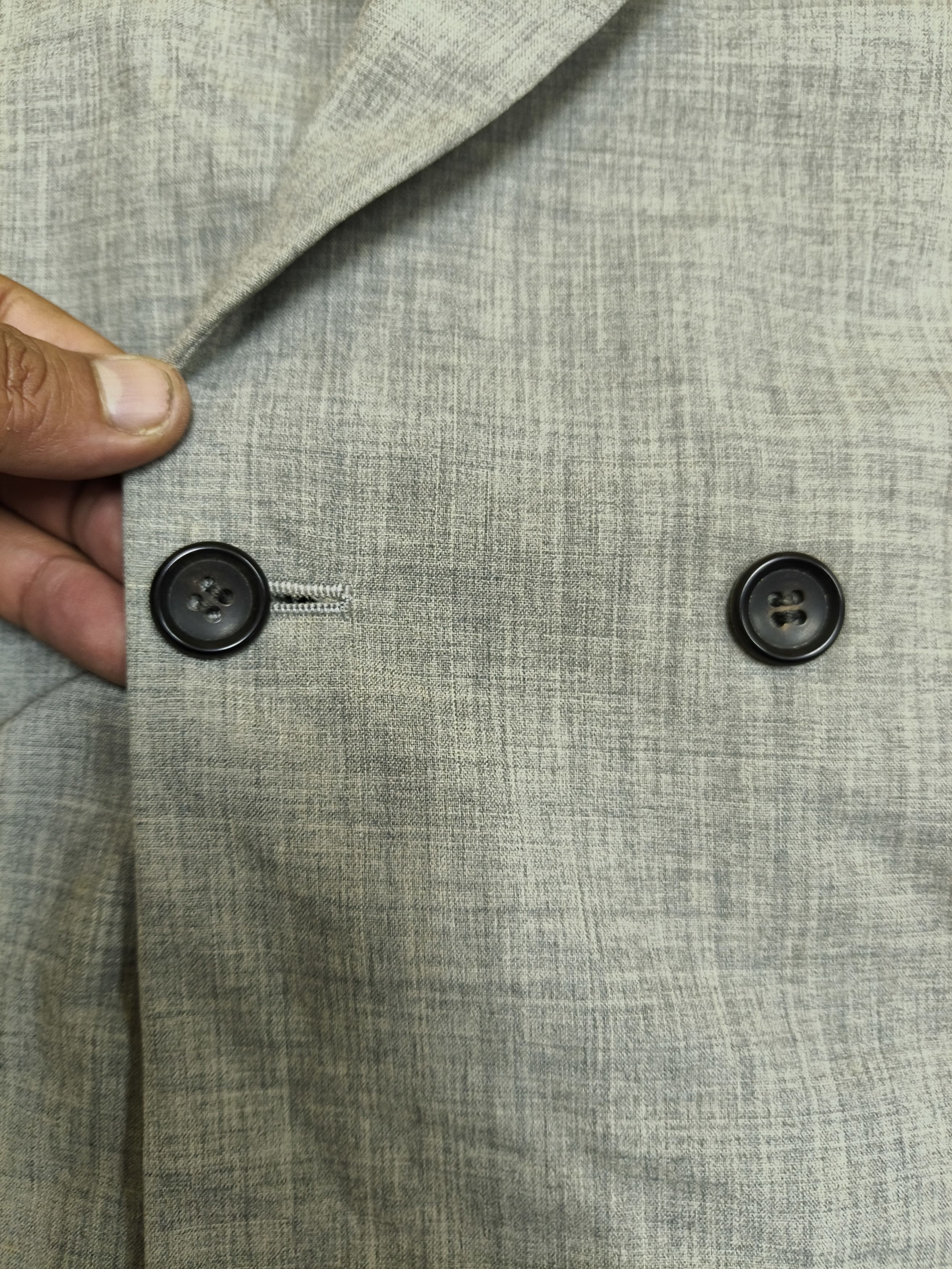 Comme des Garcons Homme Vtg 🔥 CDG Homme AD1988 Pure Wool Jacket Size 44L - 7 Thumbnail