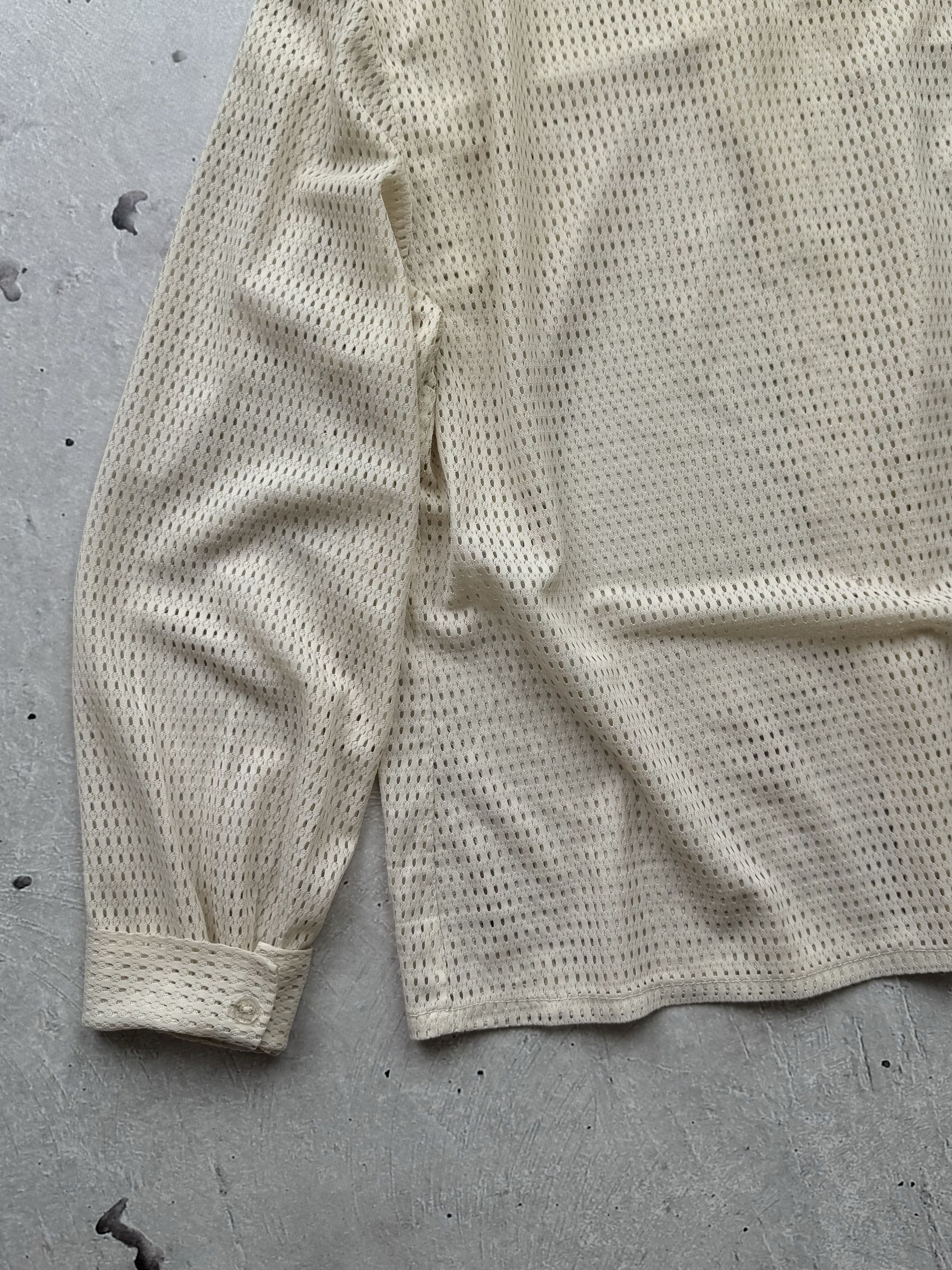 Helmut Lang Helmut Lang Vintage Mesh Shirt Size M / US 6-8 / IT 42-44 - 8 Thumbnail