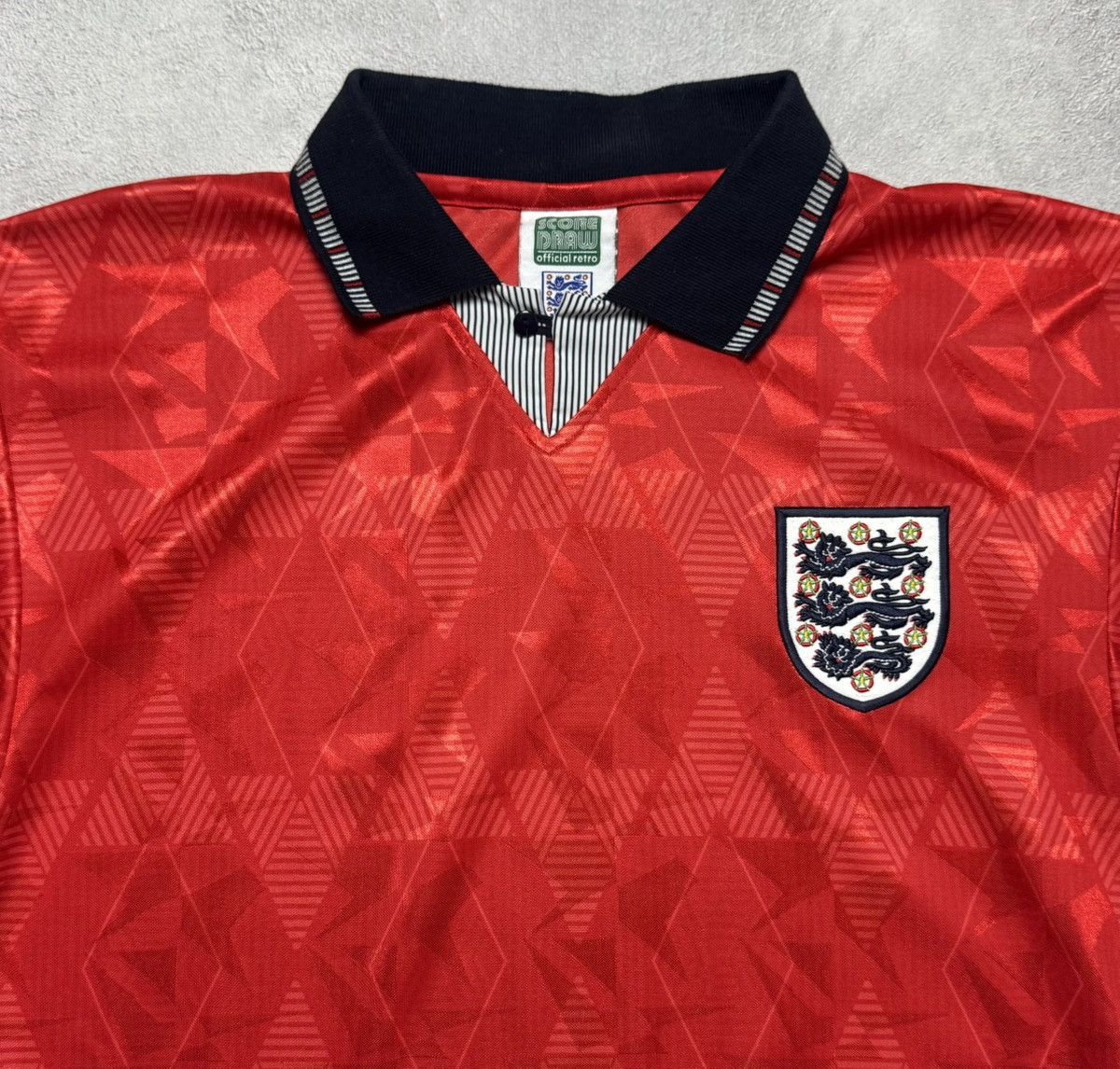 Vintage England 1990 1992 Away Football Soccer Jersey Vintage Size US S / EU 44-46 / 1 - 7 Thumbnail