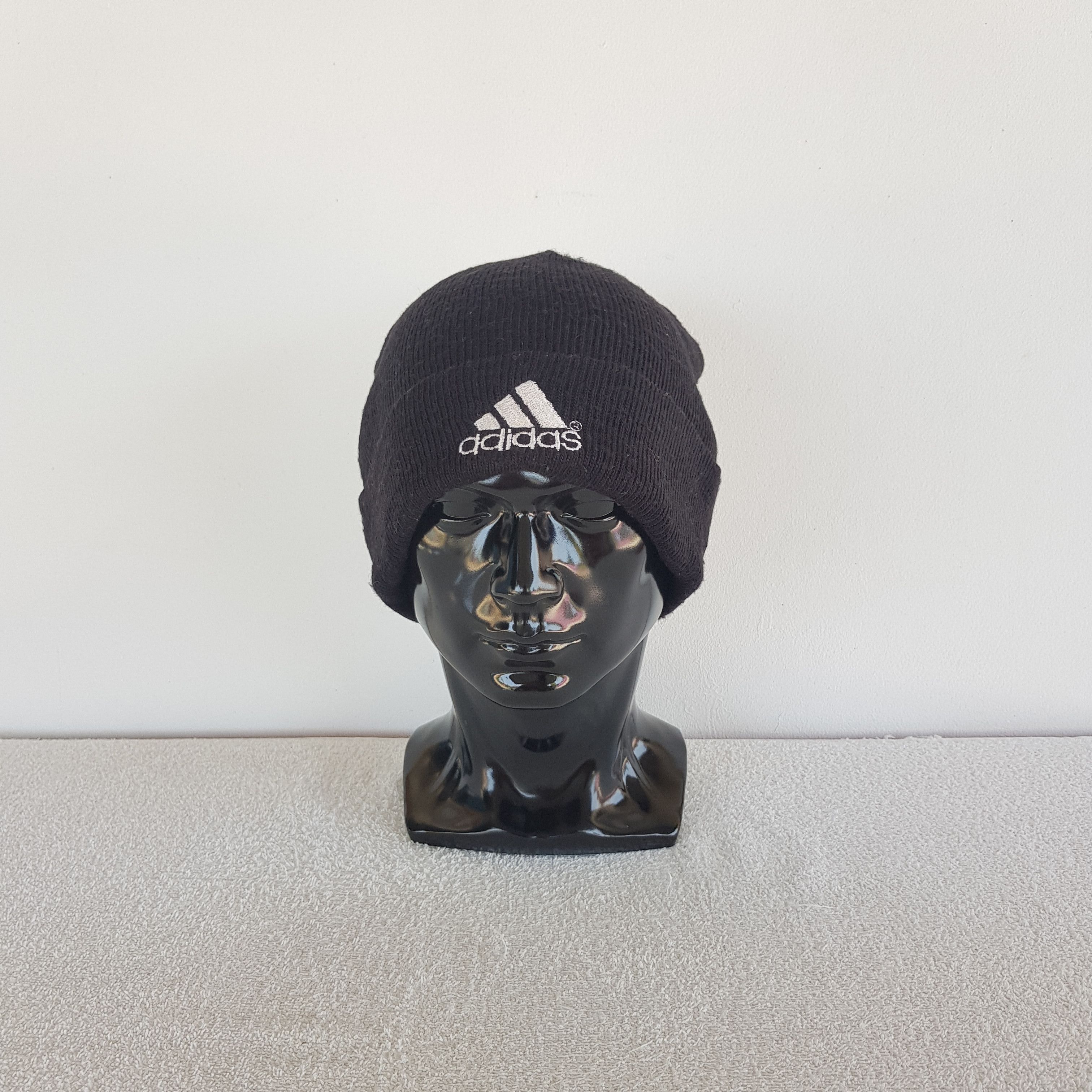 Adidas Vintage 90s Adidas Beanie Snow Caps Hats Size ONE SIZE - 2 Thumbnail