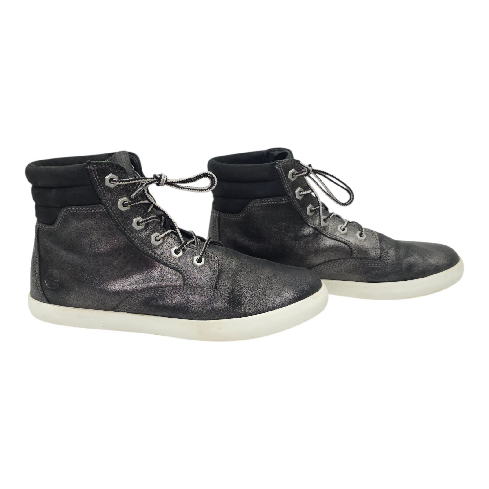 Timberland Timberland Dausette High Top Sneaker Boot Women 9.5 Black Size US 9.5 / IT 39.5 - 12 Thumbnail